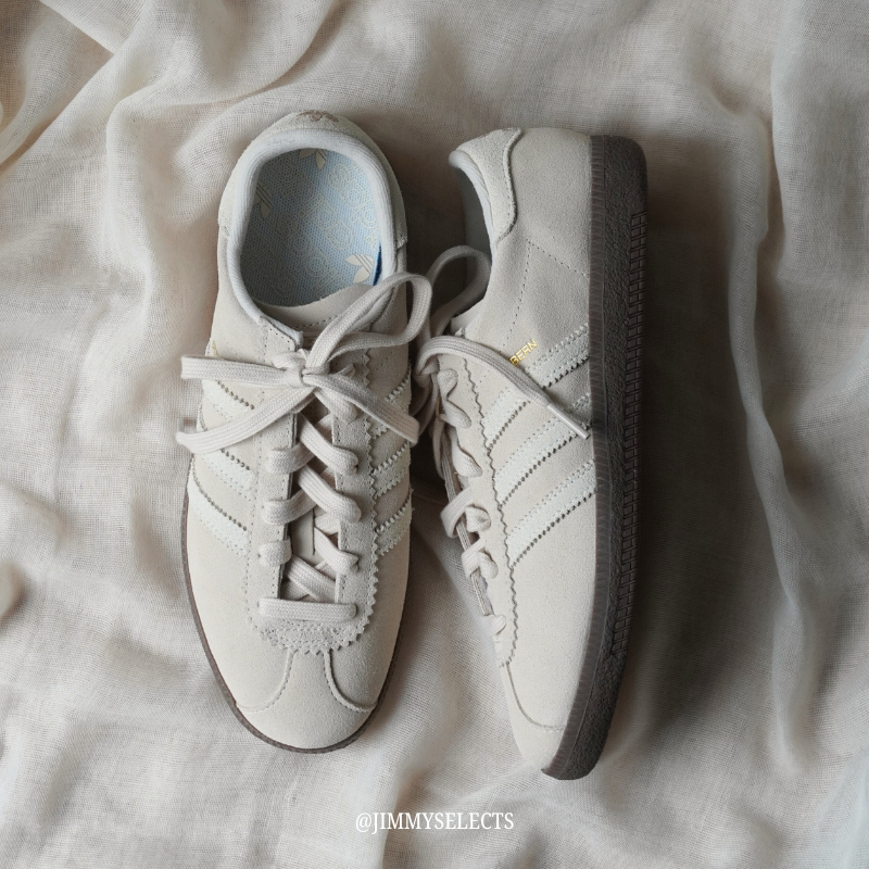 【代購】ADIDAS ORIGINALS BERN 德訓鞋｜粉杏奶油色 × 焦糖底｜復古低筒休閒鞋 女款 IG2006