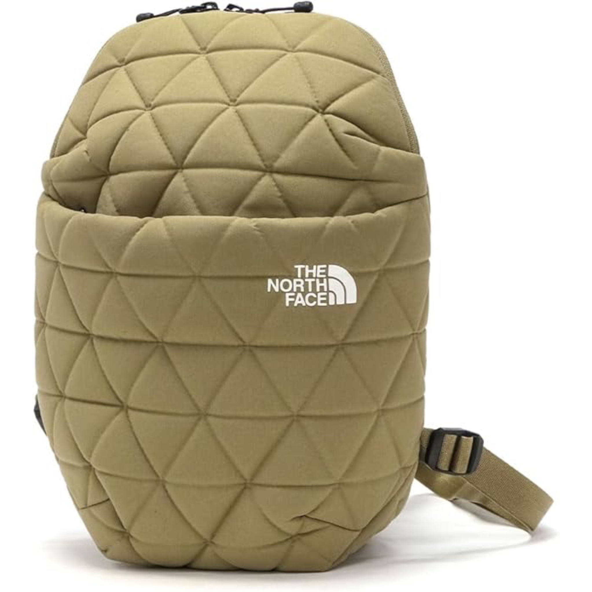 ?日本直送】6L The North Face Geoface Mini Pack 圓形設計雙肩包卡其