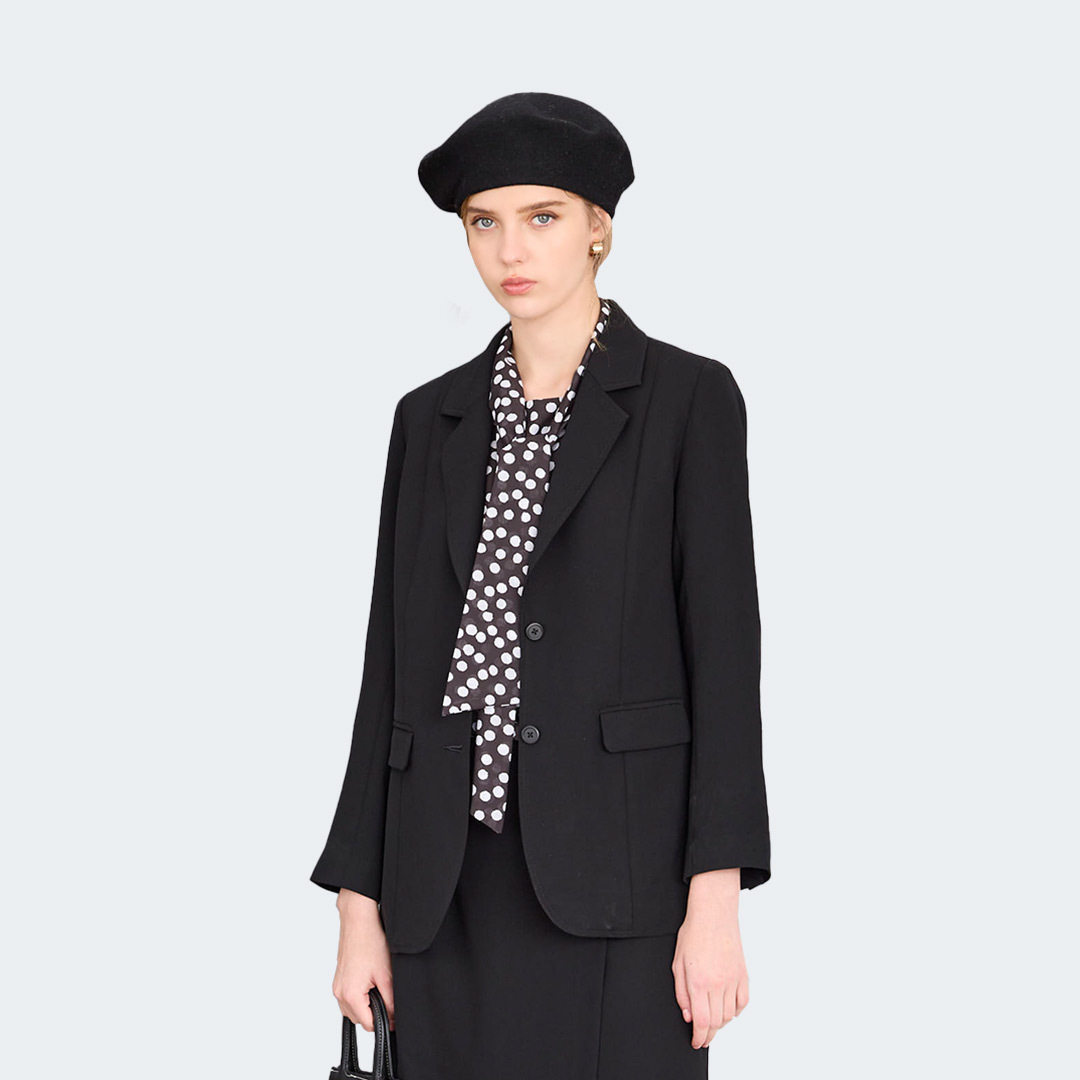 都會俐落剪裁西裝外套