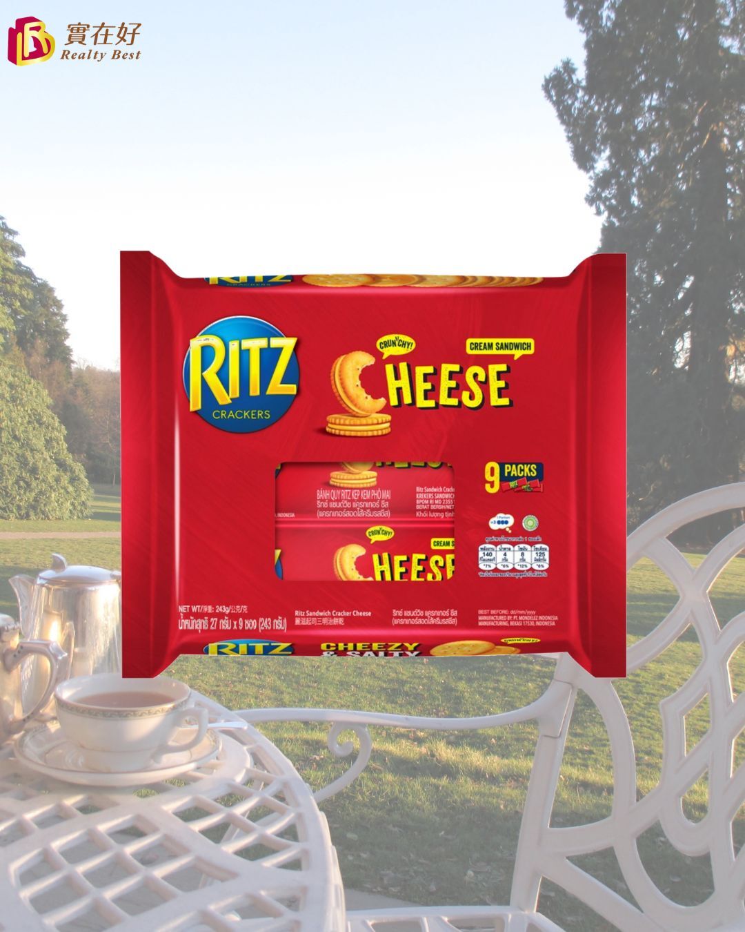 RITZ 芝士夾心餅 243g