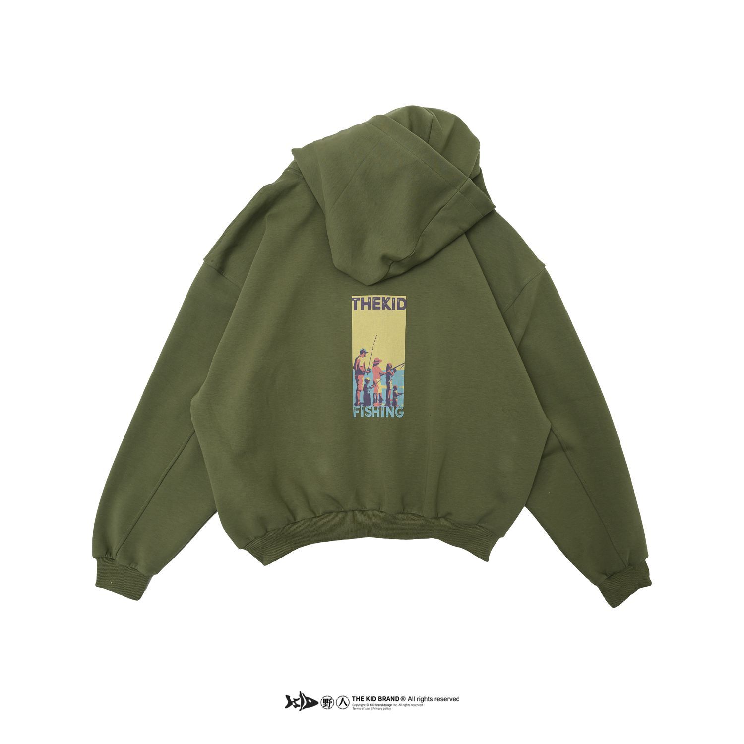 KID ® 釣魚系列 面罩式連帽外套