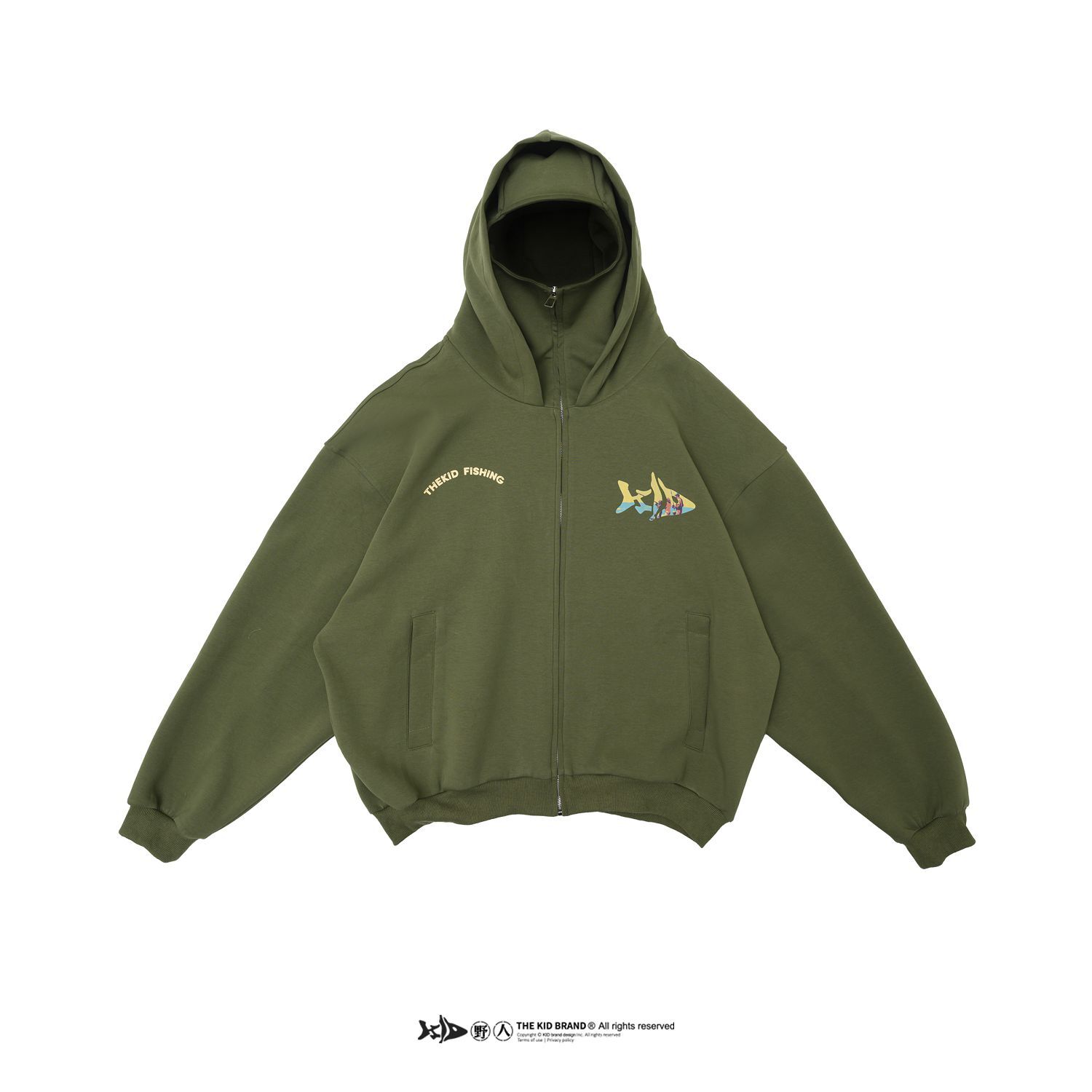 KID ® 釣魚系列 面罩式連帽外套