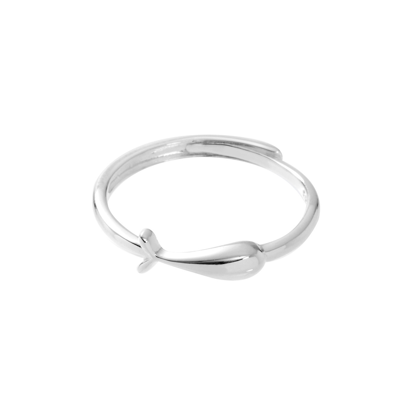 平價飾品,純銀,魚,戒指