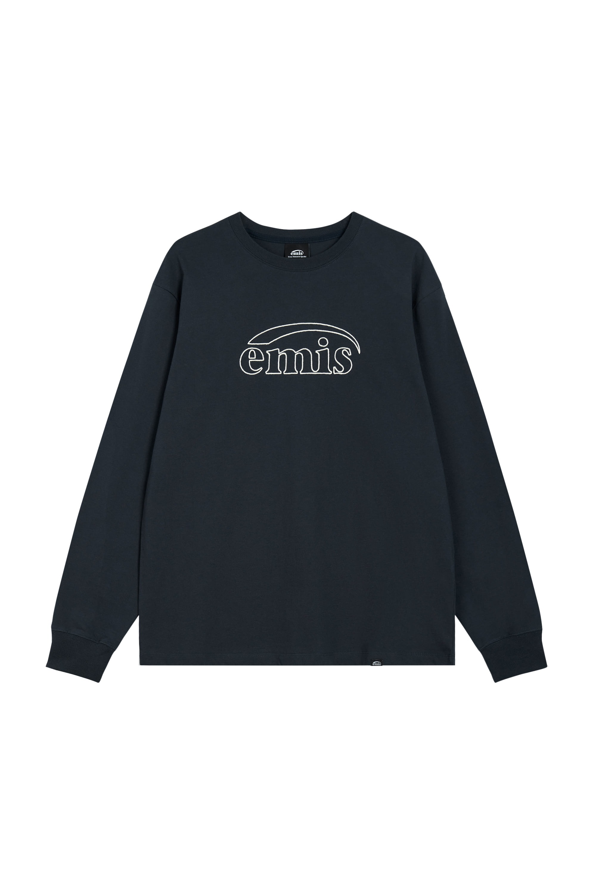 EMIS LONG SLEEVE CHAIN STITCH T-SHIRT