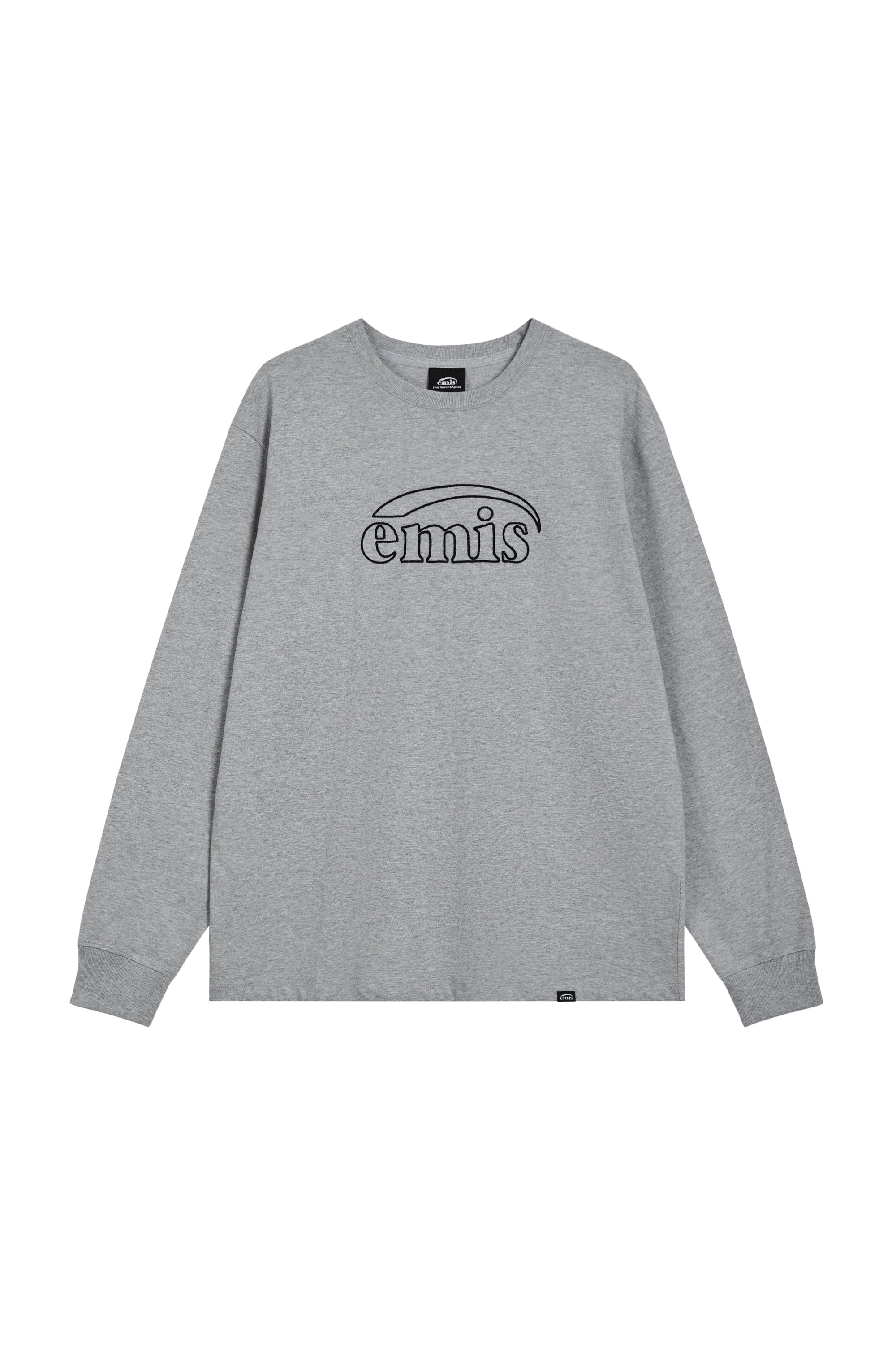 EMIS LONG SLEEVE CHAIN STITCH T-SHIRT
