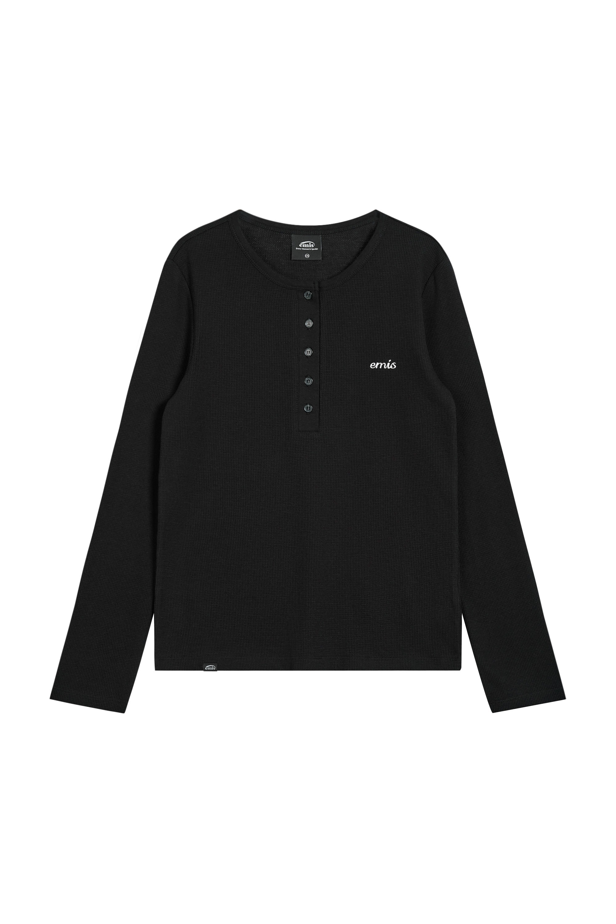 EMIS HENLEY NECK T-SHIRT