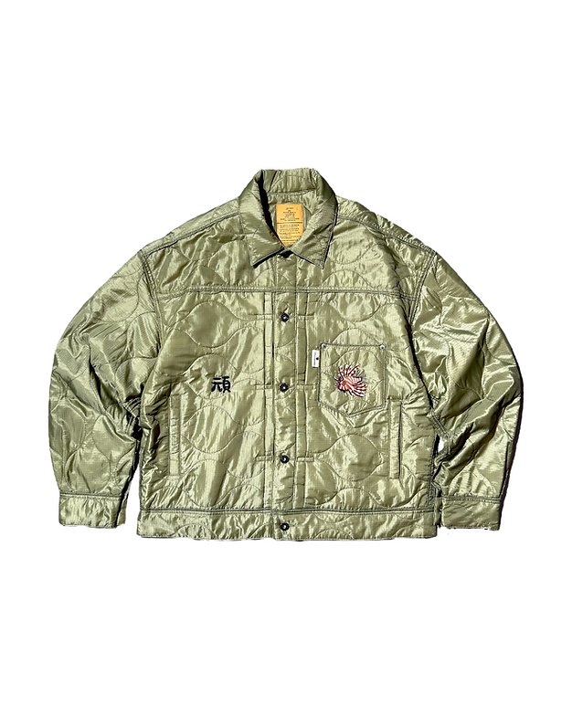 Club Stubborn Type S Liner Jacket - Olive