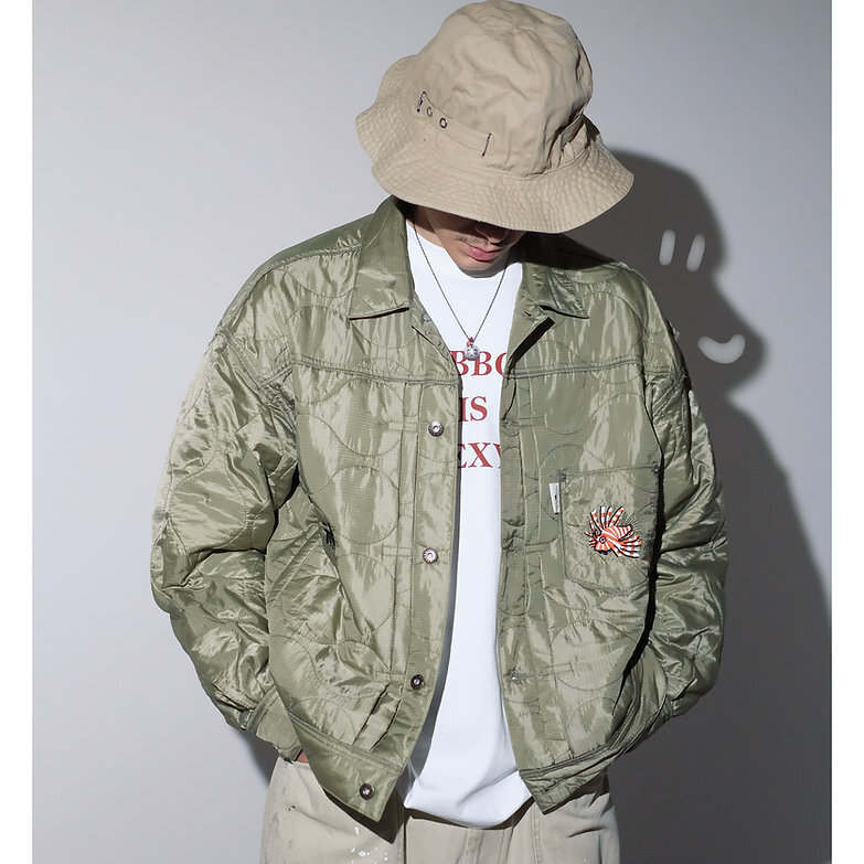 Club Stubborn Type S Liner Jacket - Olive