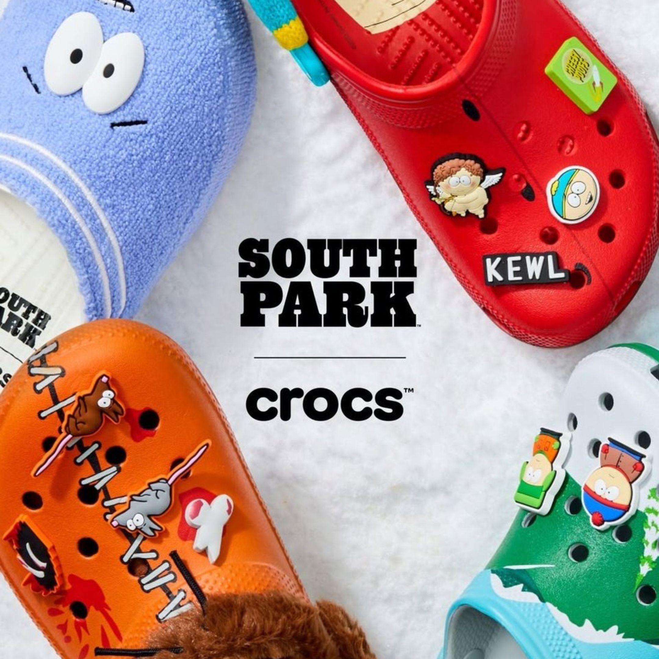 NICEDAY 代購 Crocs Classic Crush x South Park 洞洞鞋 南方公園 南方四賤客 阿ㄆㄧㄚˇ  211500-90H