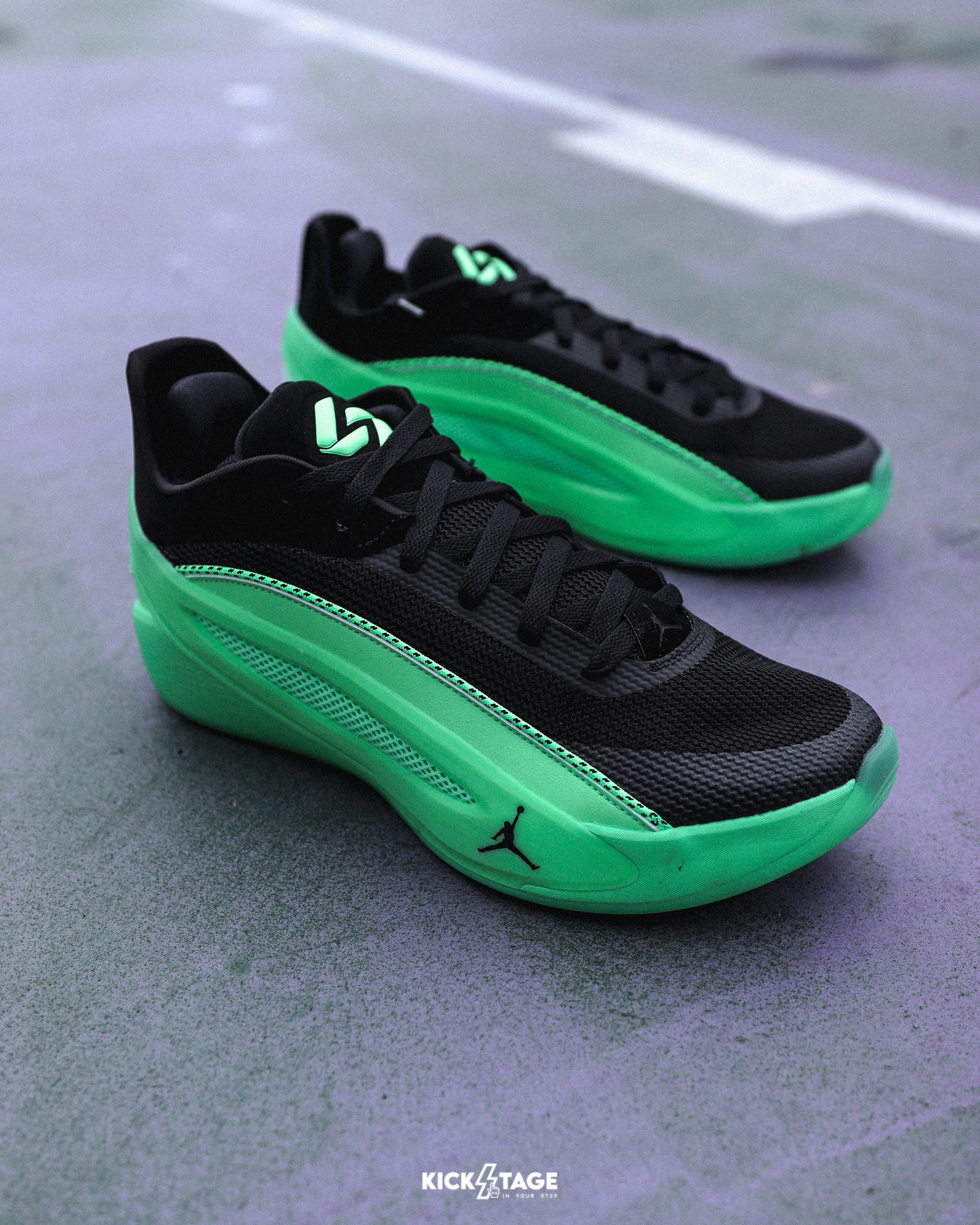 [連線特價售出無退換] 男鞋 NIKE JORDAN LUKA 5 'Venom' 綠黑色 緩震 氣墊 運動 實戰 籃球鞋【HV8087-302】