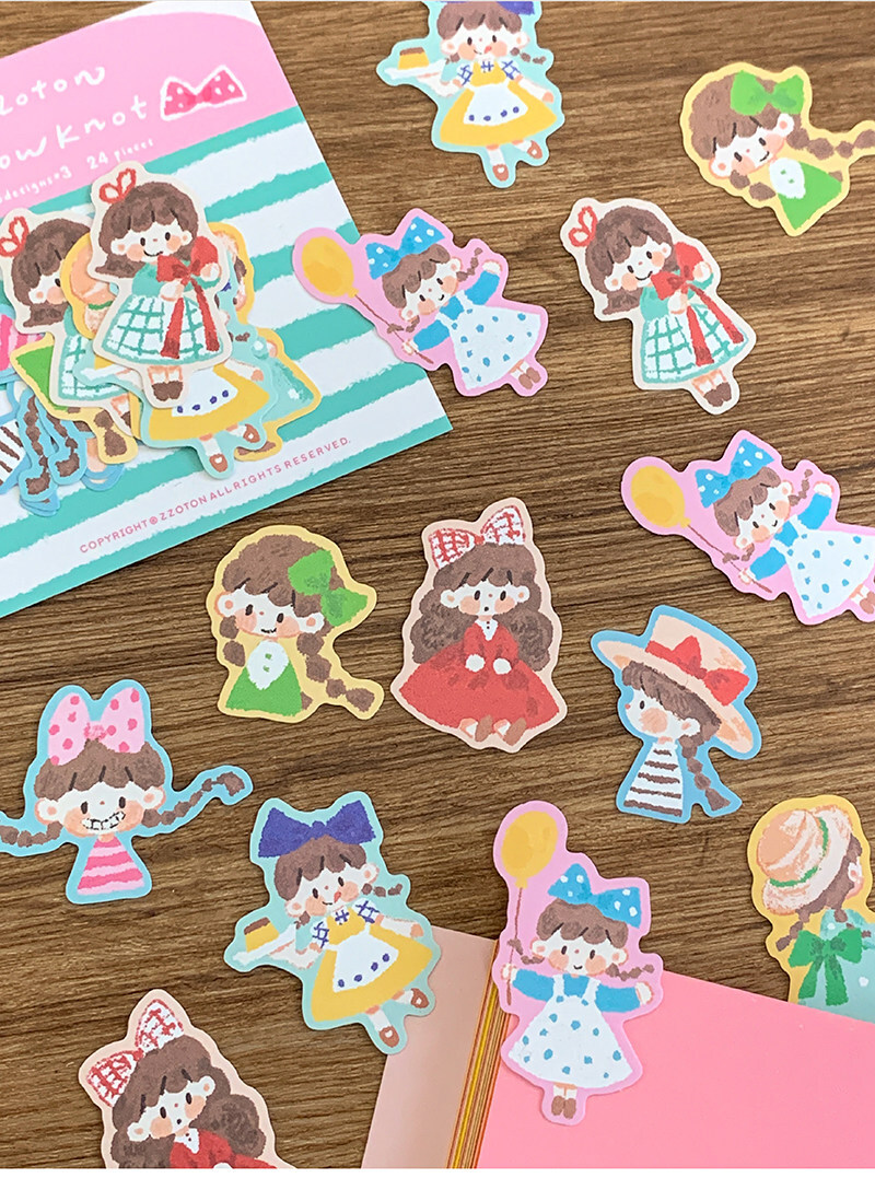 Molinta Sticker Flakes - Bowknot