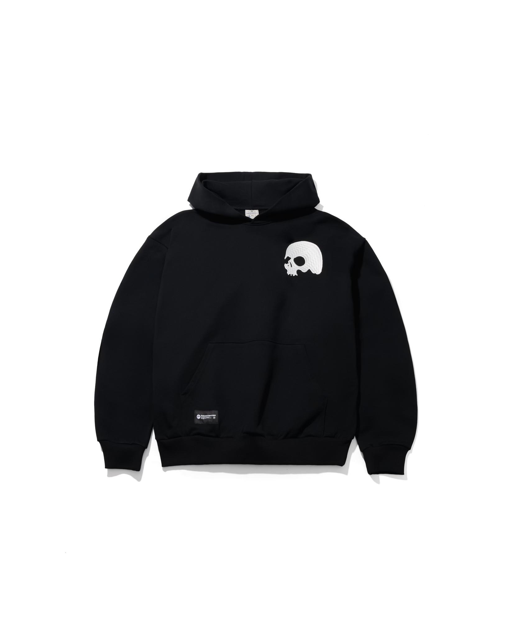 AES Embroidered Skull Logo Hoodie