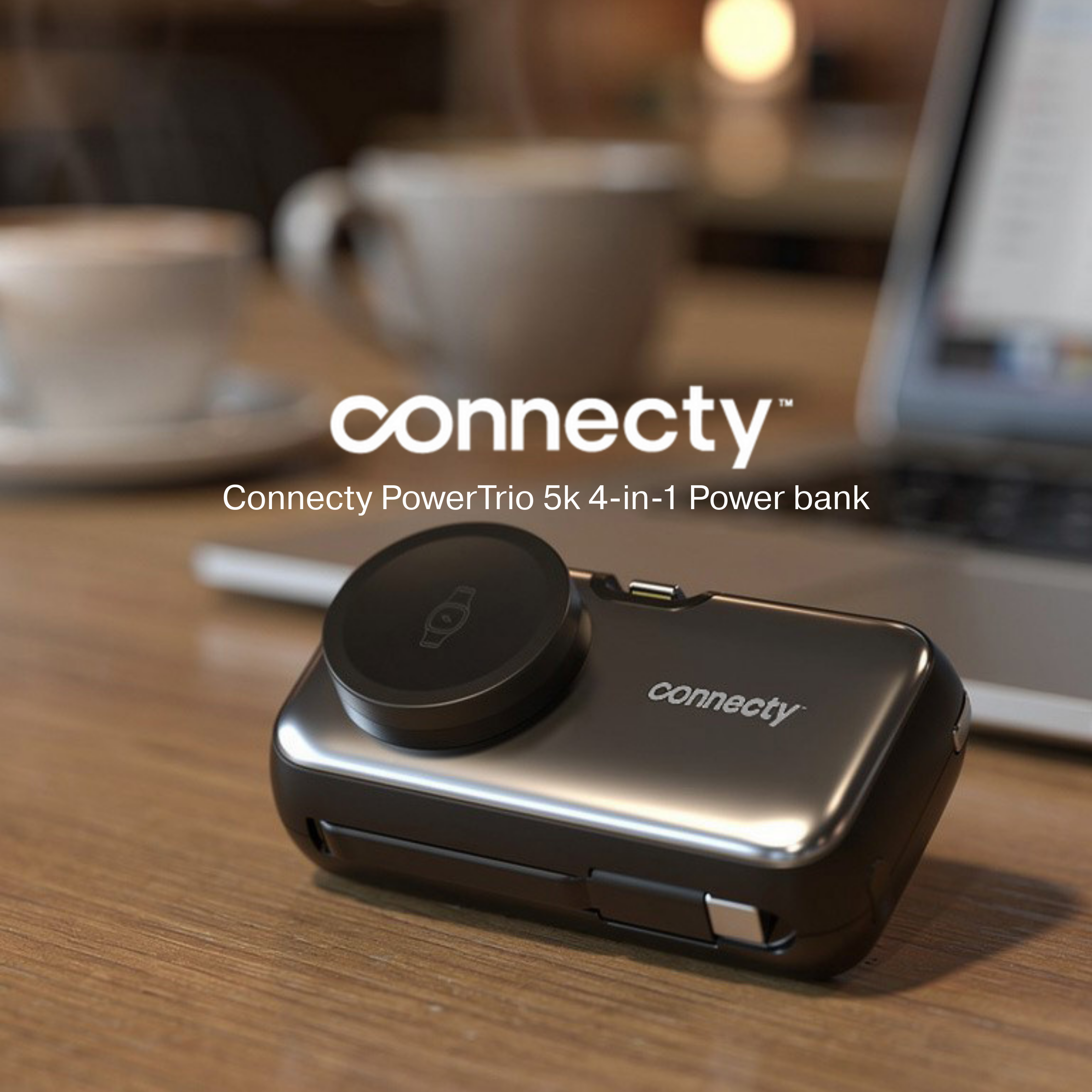 [CCC認證產品] Connecty Power Trio 5000mah 四合一流動電源 CP01