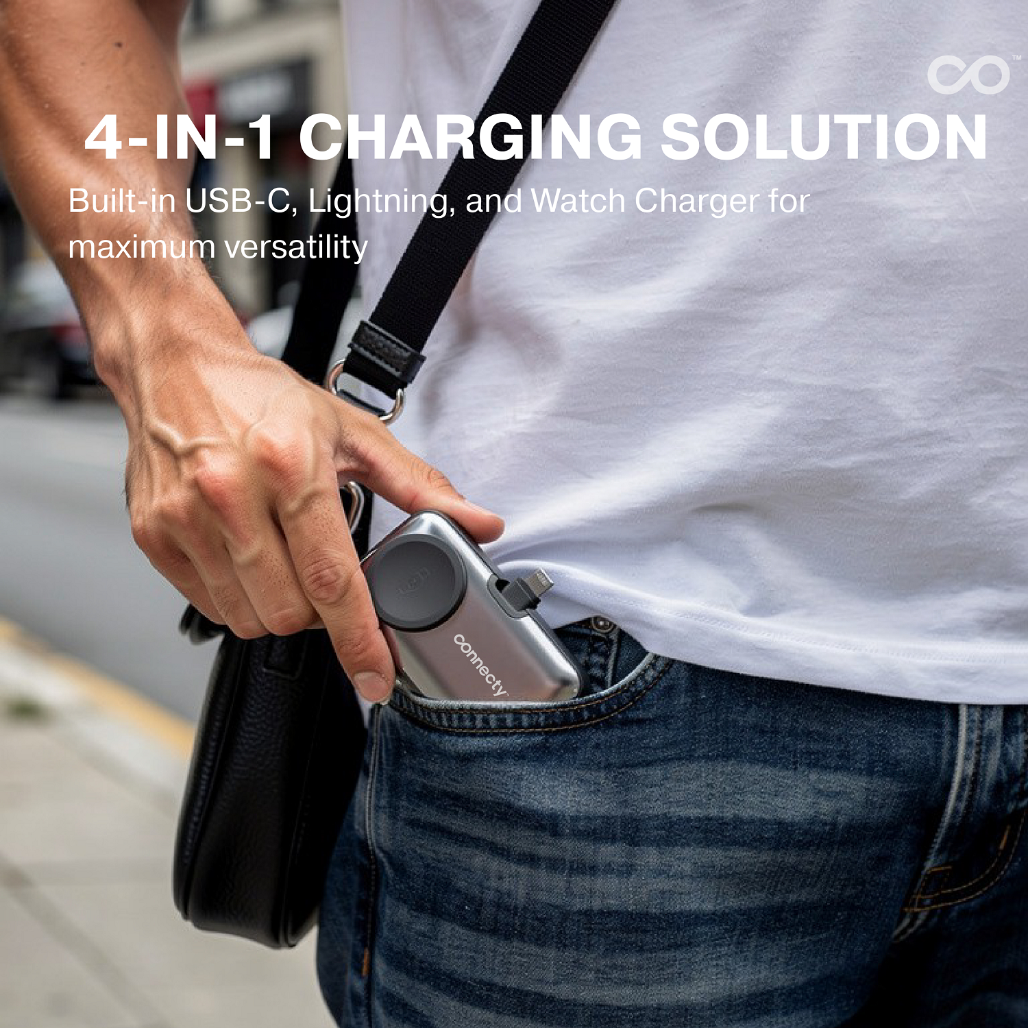 [CCC認證產品] Connecty Power Trio 5000mah 四合一流動電源 CP01