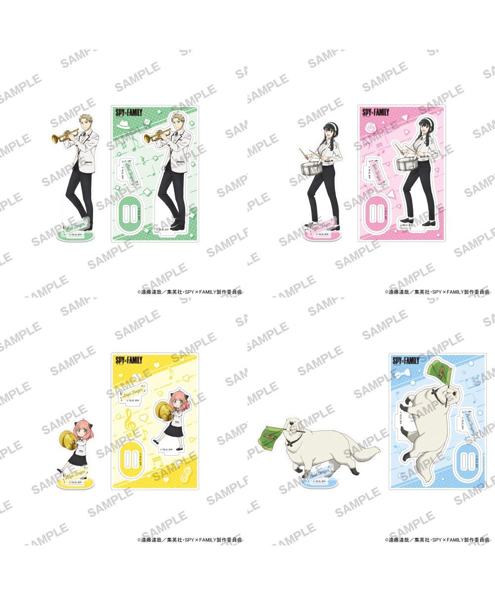 預購-SPY×FAMILY 間諜家家酒 壓克力立牌 樂儀隊Ver. 系列 【日本進口精品】