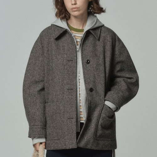 Covernat｜Woman Half Coat [2 colors]