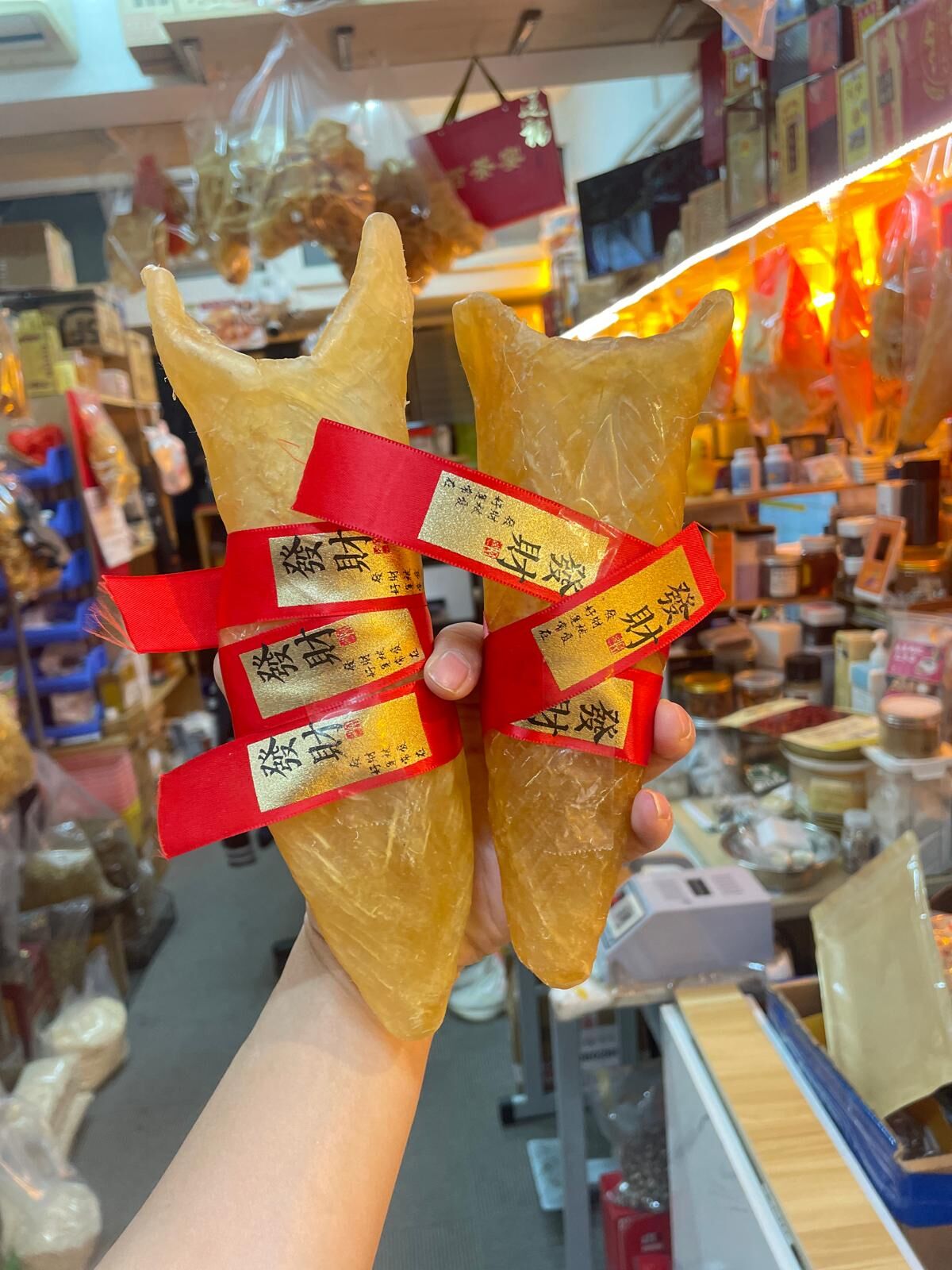 Z237 發財大花膠筒 2隻裝    $638/1 盒    $1200/ 2盒