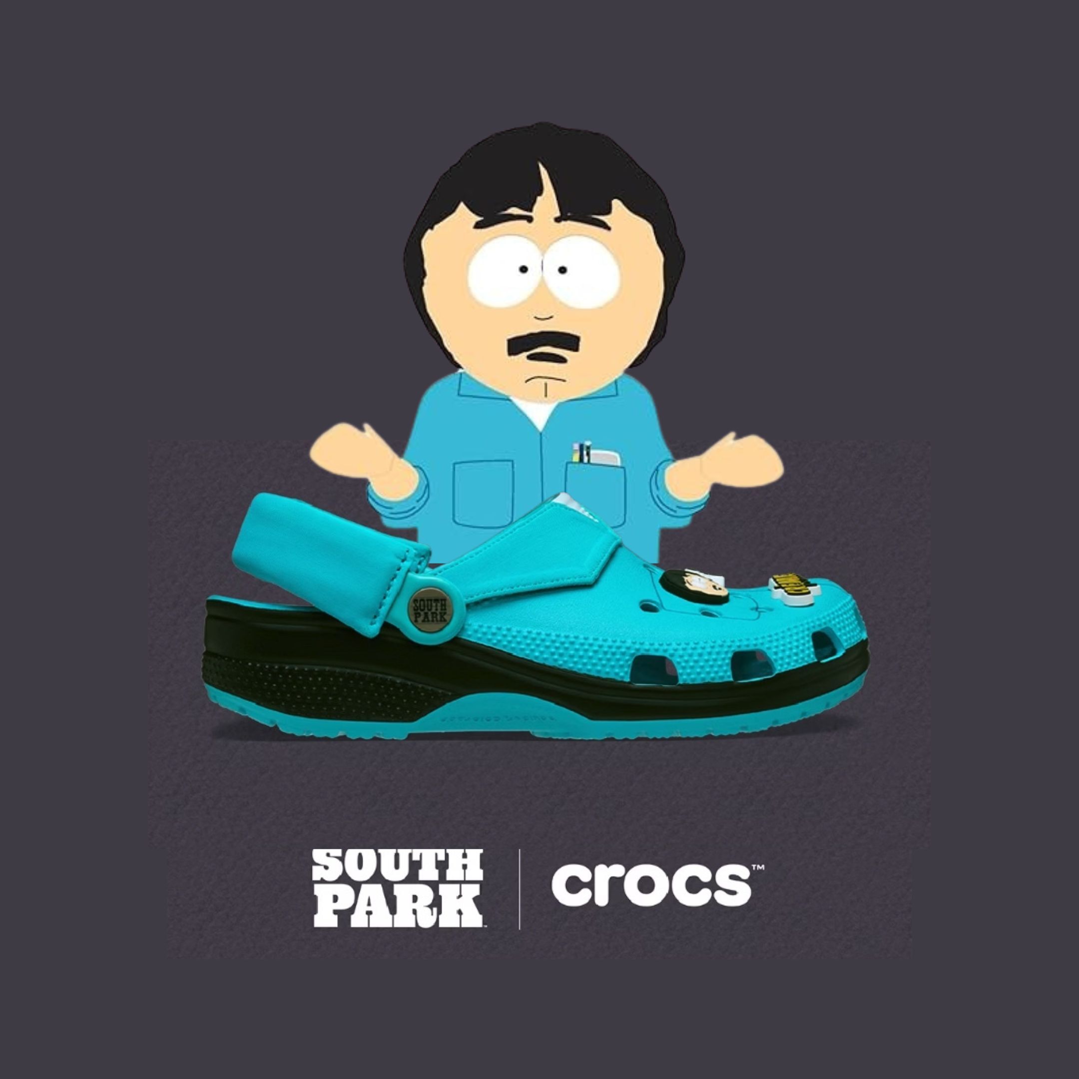 NICEDAY 代購 Crocs Classic Crush x South Park 洞洞鞋 南方公園 南方四賤客 蘭迪 211502-90H