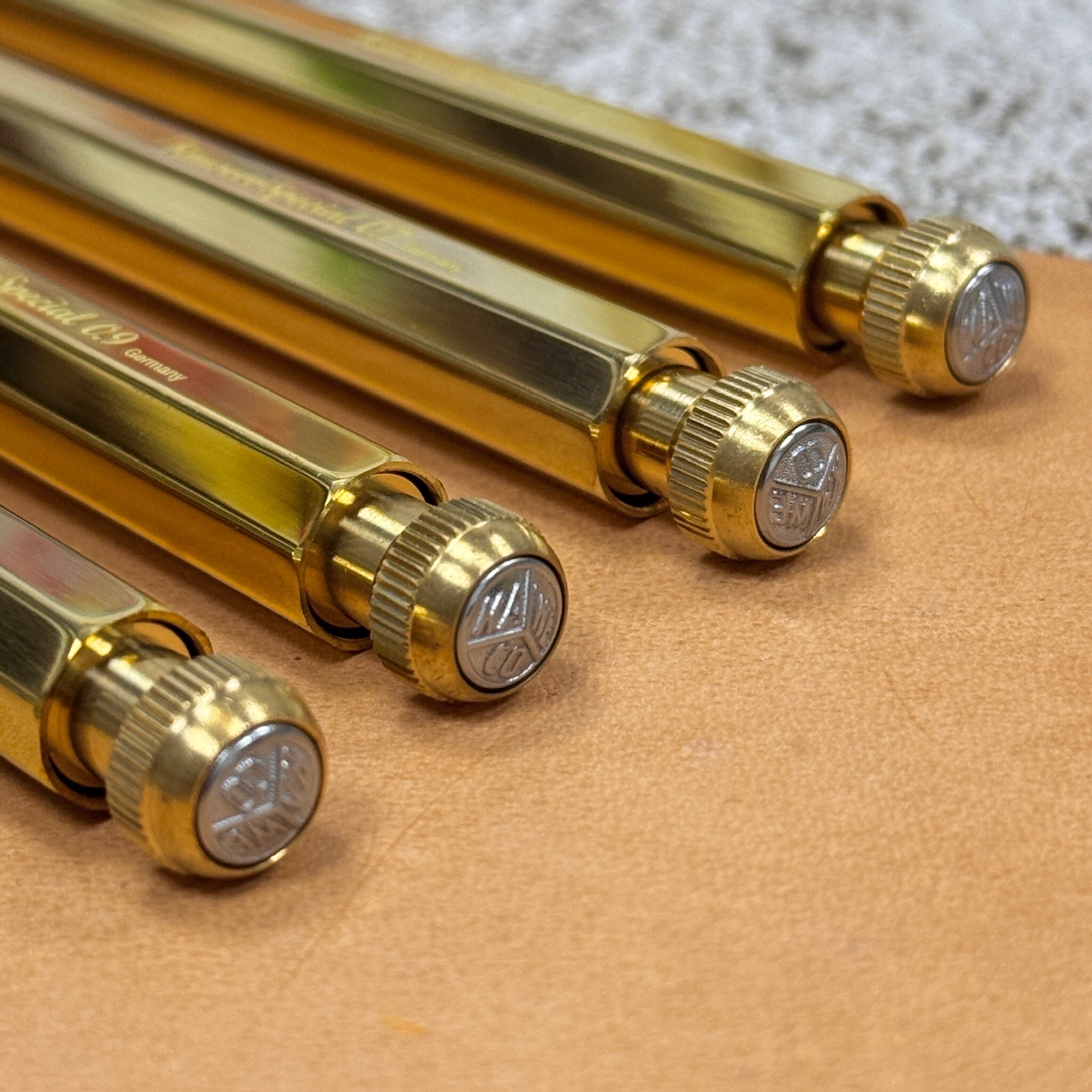 德國 KAWECO ｜ Special 黃銅長版自動鉛筆