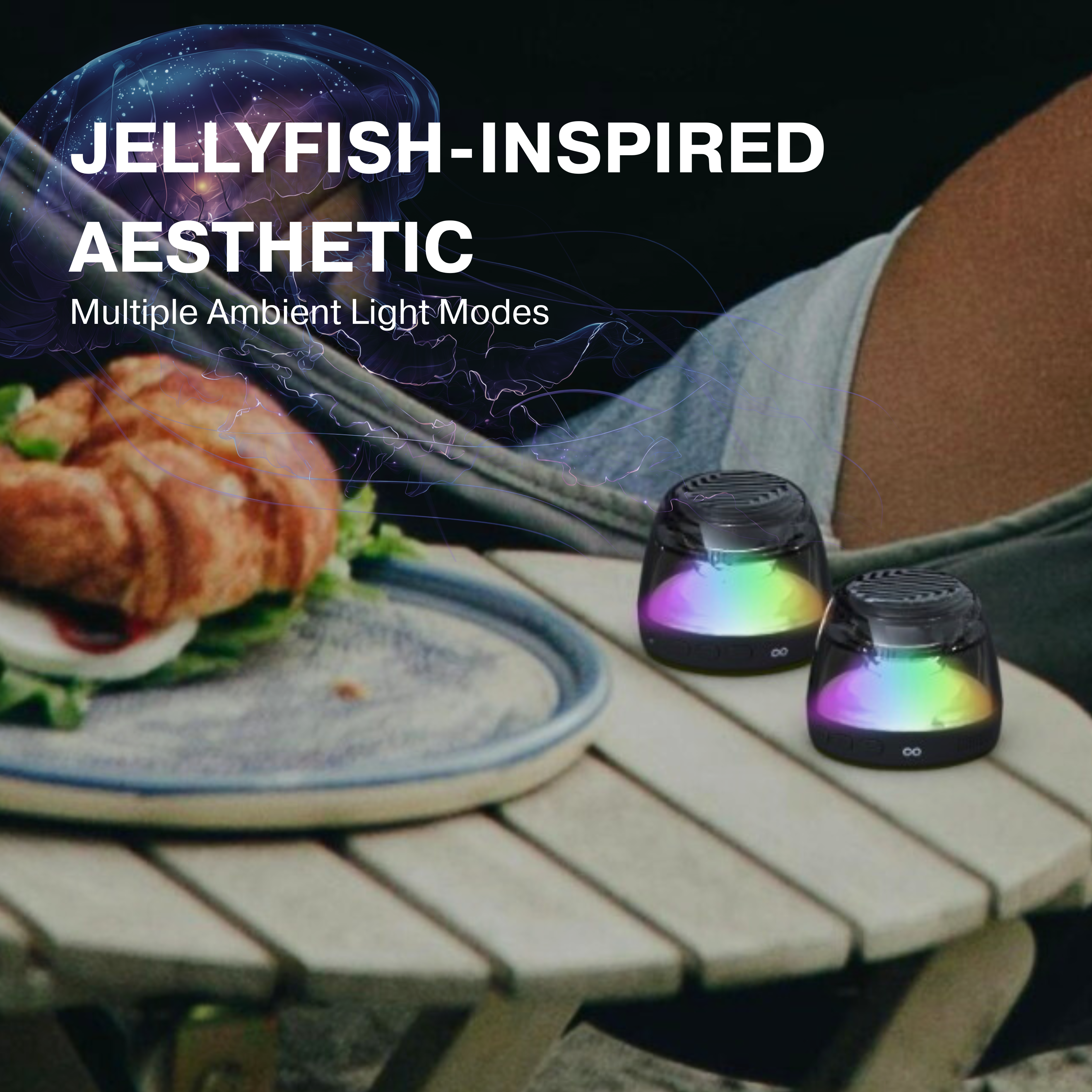 Connecty Jellyfish 磁吸藍牙喇叭 CJ01