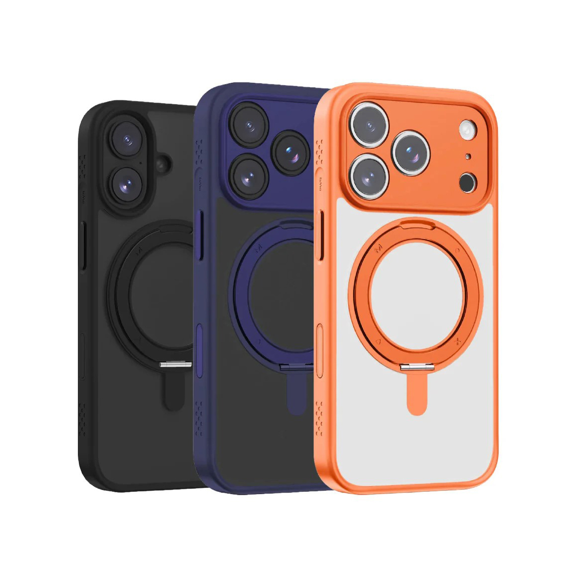 Momax MR系列 MagSafe 旋轉支架磁吸保護殼 for iPhone 17