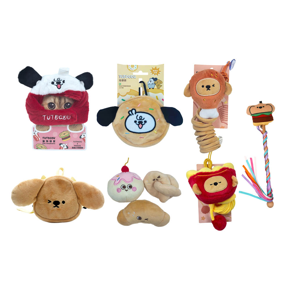 KKV·TUTOGOU｜寵物頭套/拾便袋/玩具/逗貓棒/背包