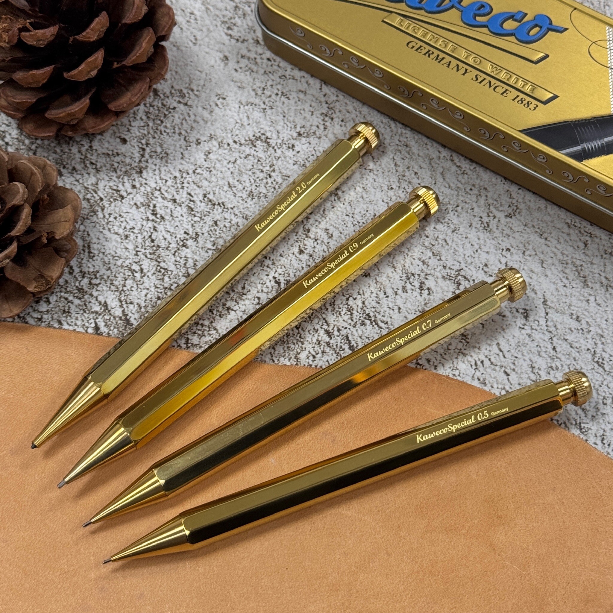 德國 KAWECO ｜ Special 黃銅長版自動鉛筆