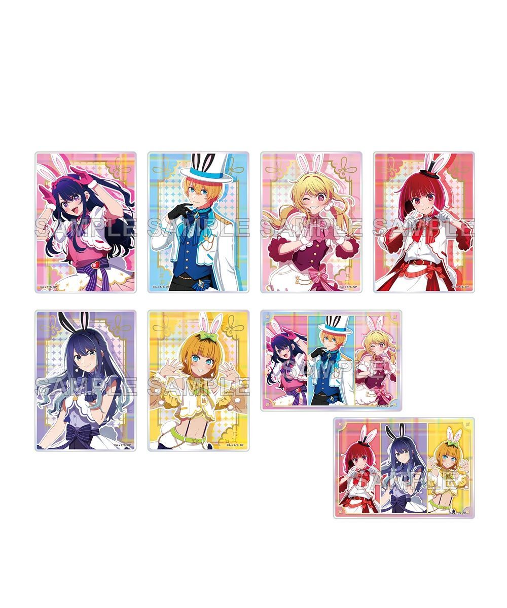 預購-【我推的孩子】集換式雷射壓克力小卡 兔耳ver. BOX販售【日本進口精品】