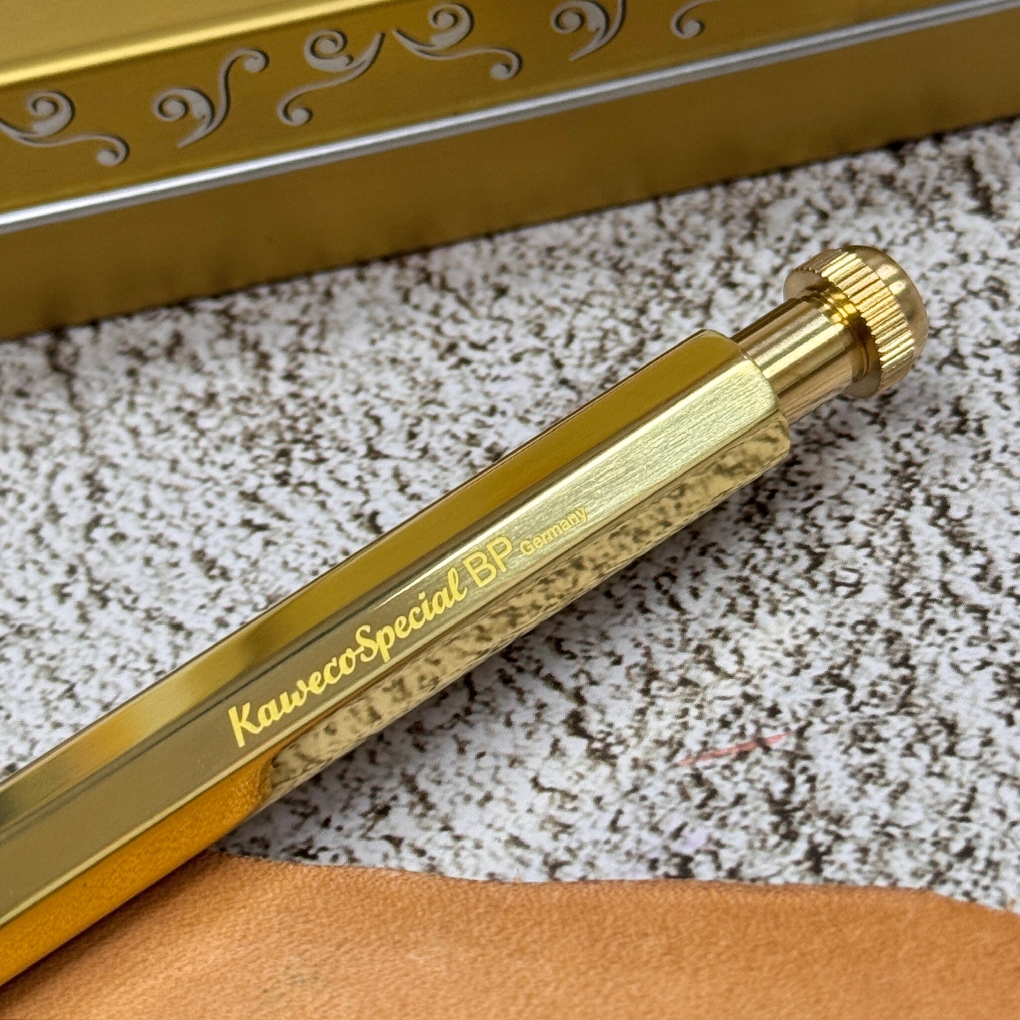 德國 KAWECO ｜ Special 黃銅長版 原子筆