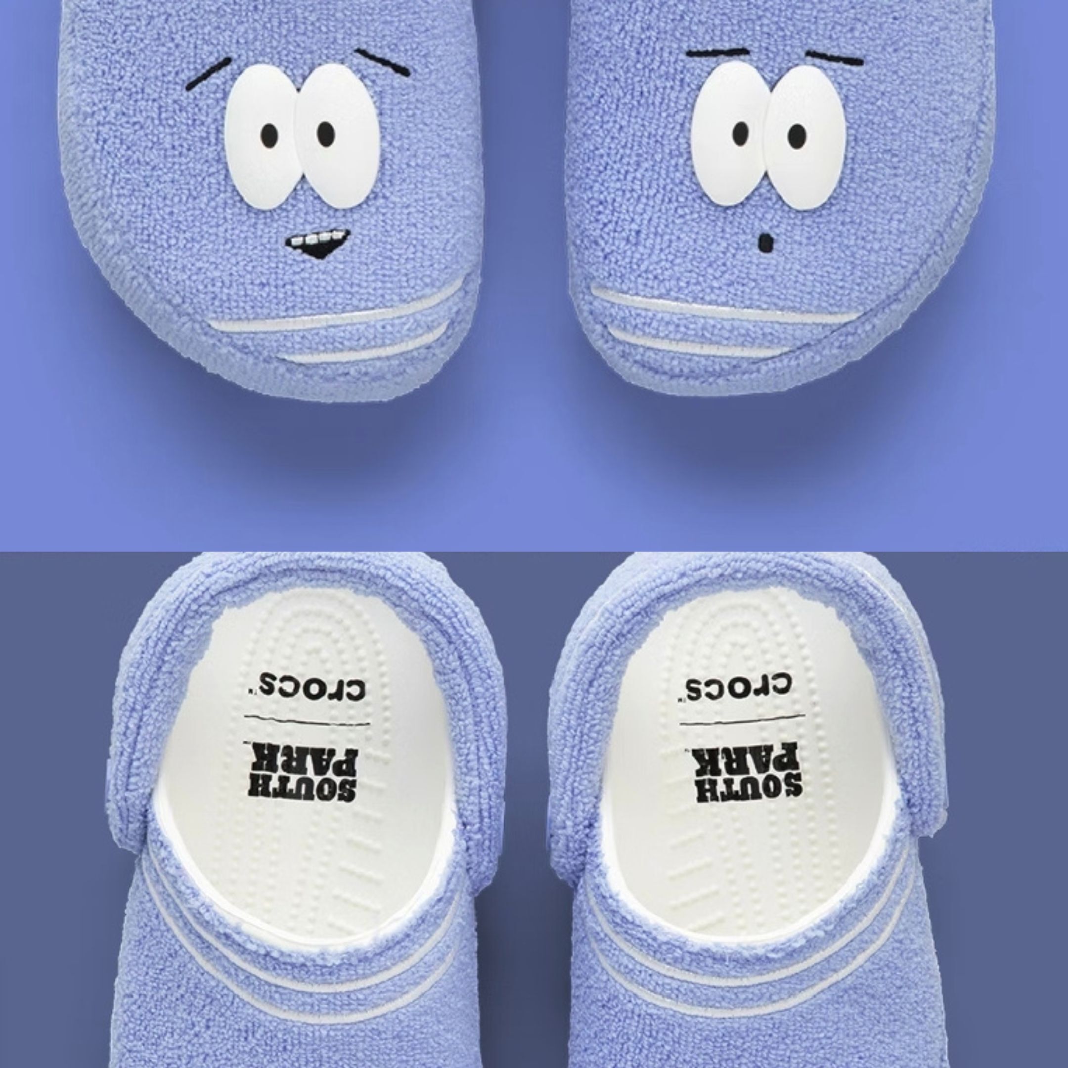 NICEDAY 代購 Crocs Classic Crush x South Park 洞洞鞋 南方公園 南方四賤客 毛巾 211501-90H