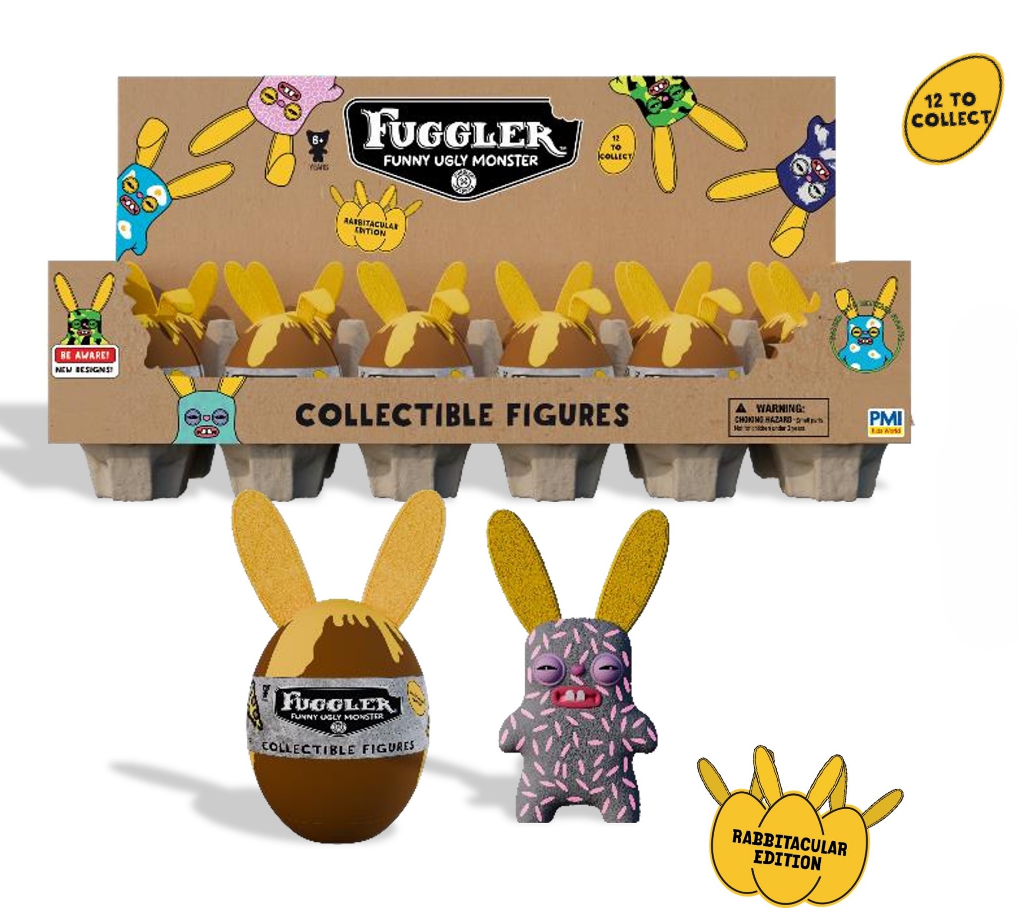 FUGGLER牙齒怪 放克牙寶公仔-復活節兔限定 (隨機出貨)