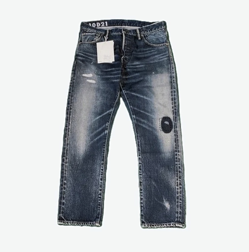 RE-STOCK: VISVIM SOCIAL SCULPTURE DAMAGED-21 JEANS - SIZE 36 03 CUT PRE ORDER ITEM (預訂中)