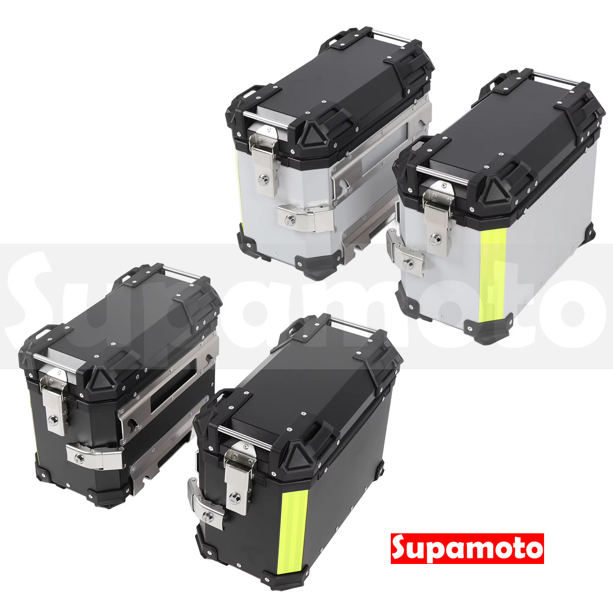 -Supamoto- 鋁合金側箱 (通用/行李箱/鋁箱/重機/快拆/馬鞍箱/檔車/ADV/多功能/CB350)