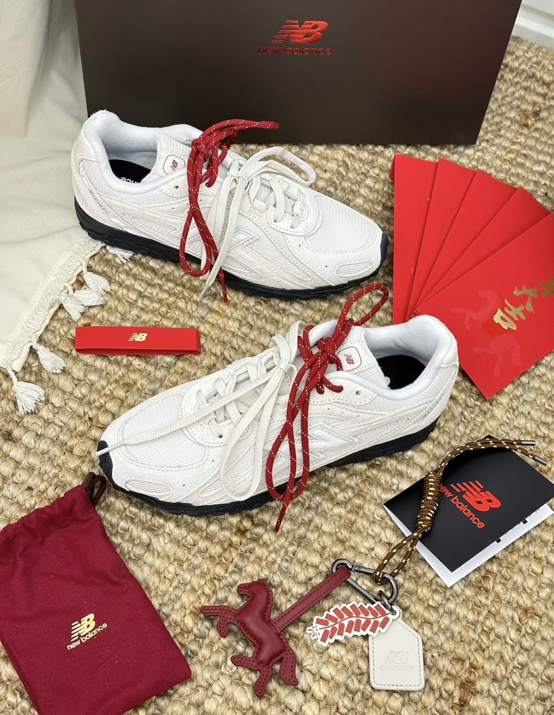 【Focus Store】預購 New Balance U204L CNY "White" 米白色 馬年限定禮盒 新春系列 U204L8OV