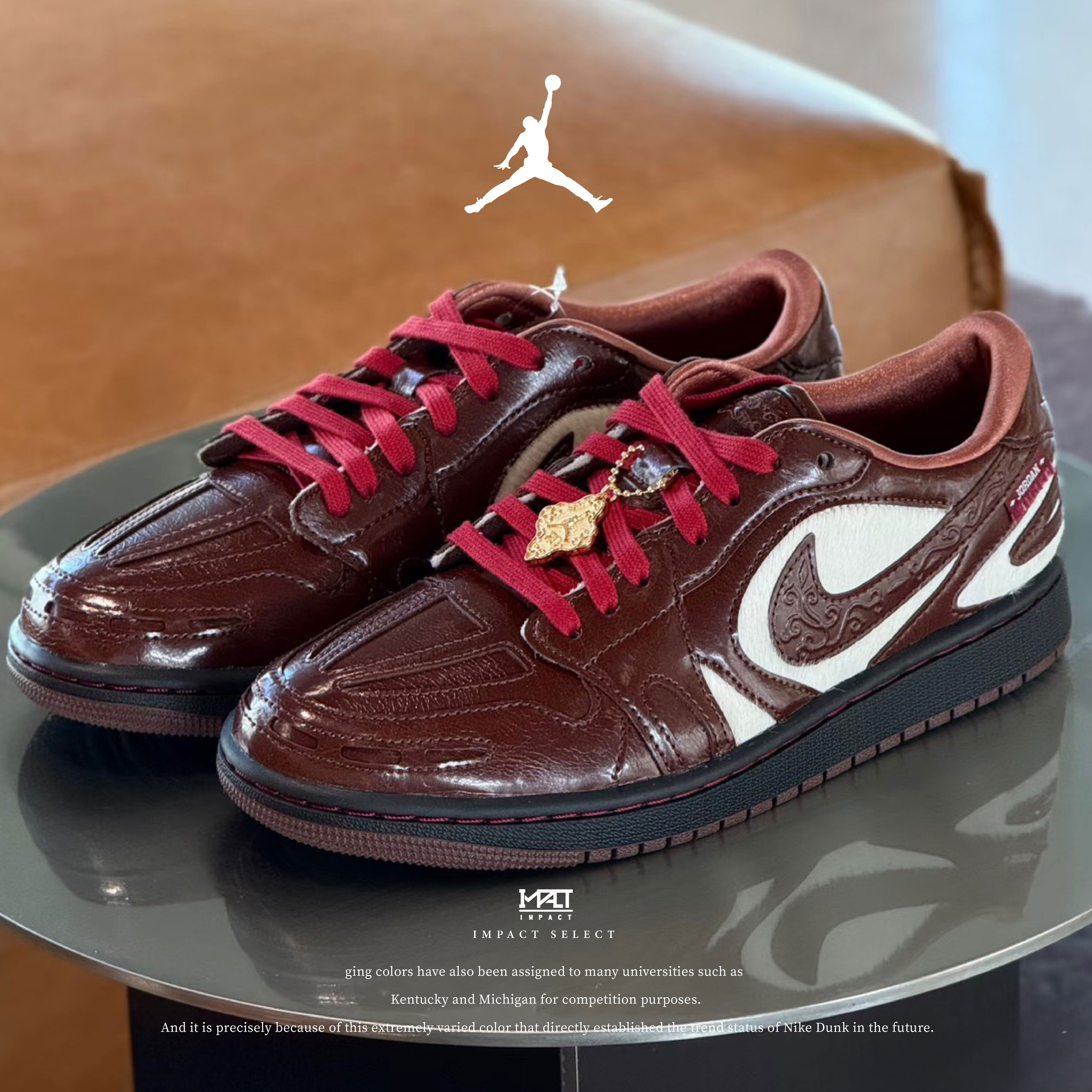 Nike Air Jordan 馬年限定 AJ1喬丹一代低筒款 皮鞋 胡迪 馬毛 IQ1106-220 /  IQ5321-121