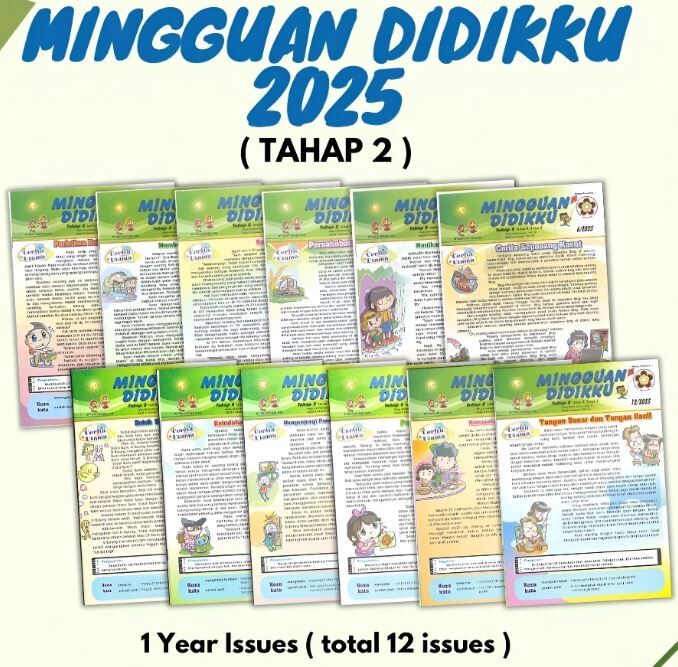 mingguan didiku 2025 ( full set)