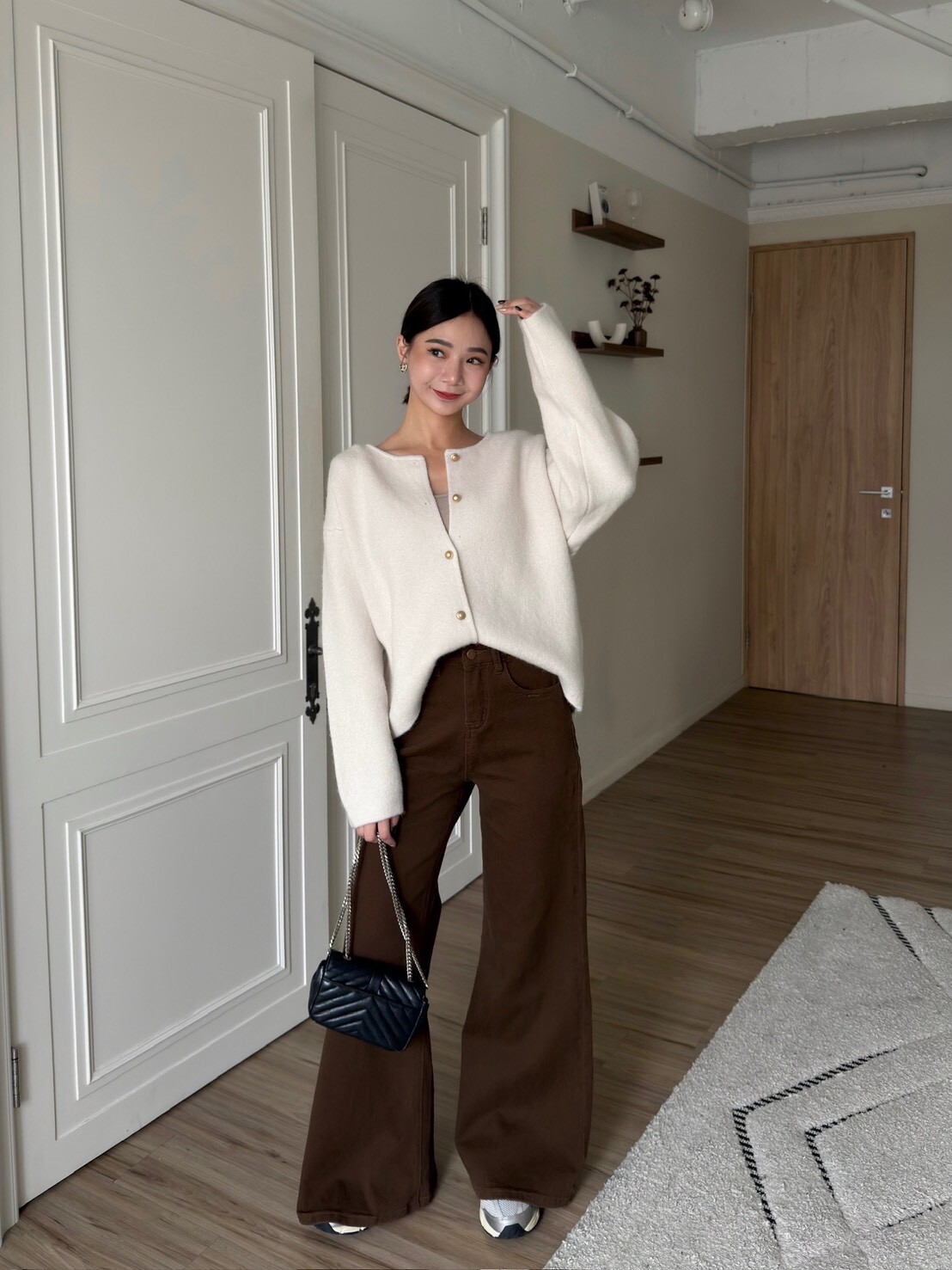 質感高磅針織外套