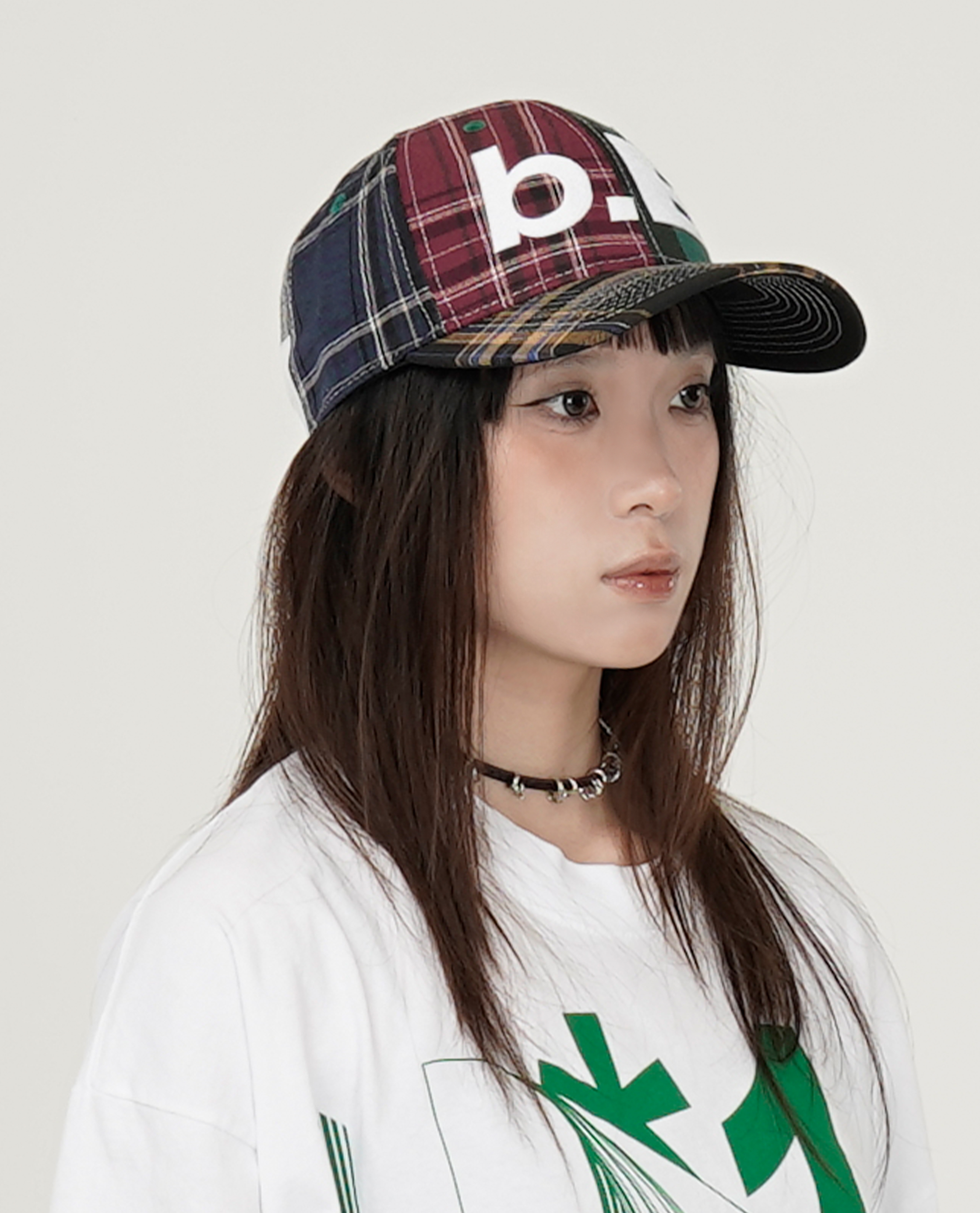 b.Eautiful b.E Hat (Mix Plaid) - Collection*14