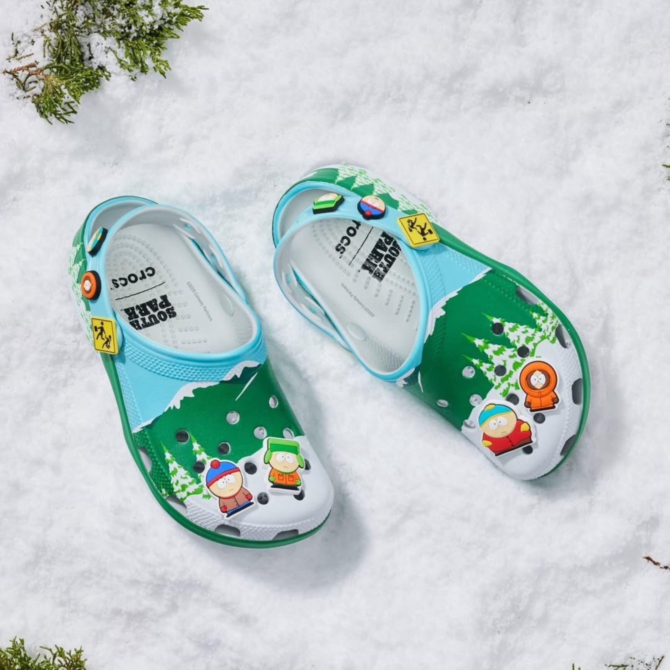 NICEDAY 代購 Crocs Classic Crush x South Park 洞洞鞋 南方公園 南方四賤客 211509-90H