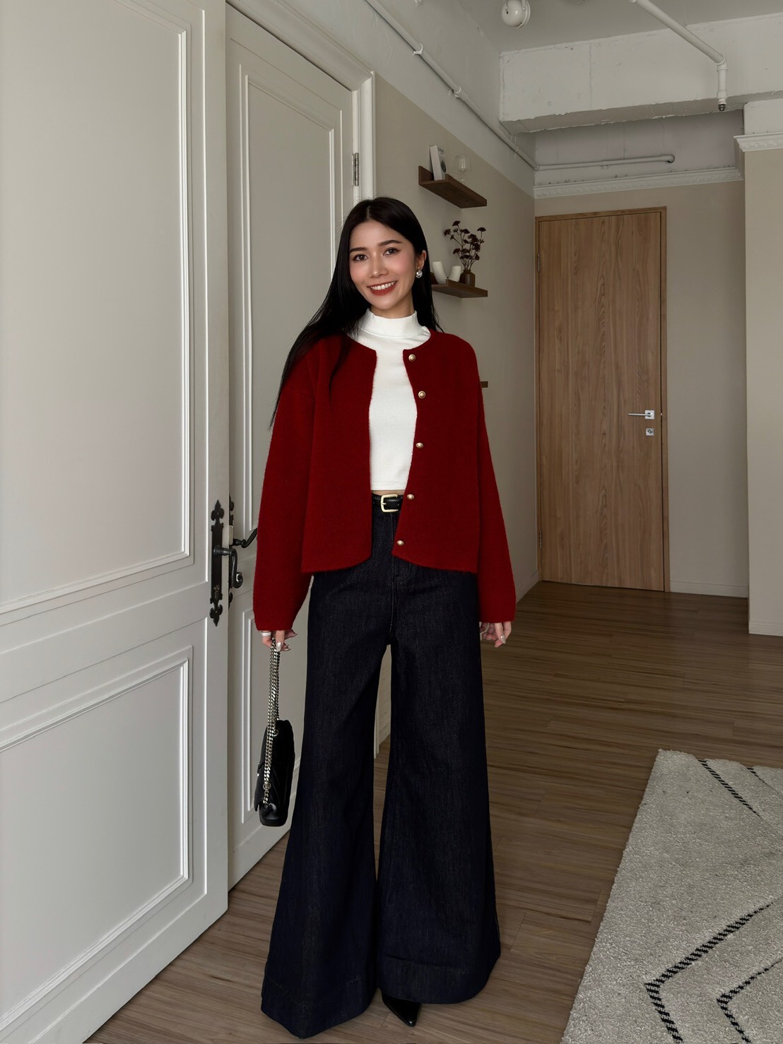 質感高磅針織外套