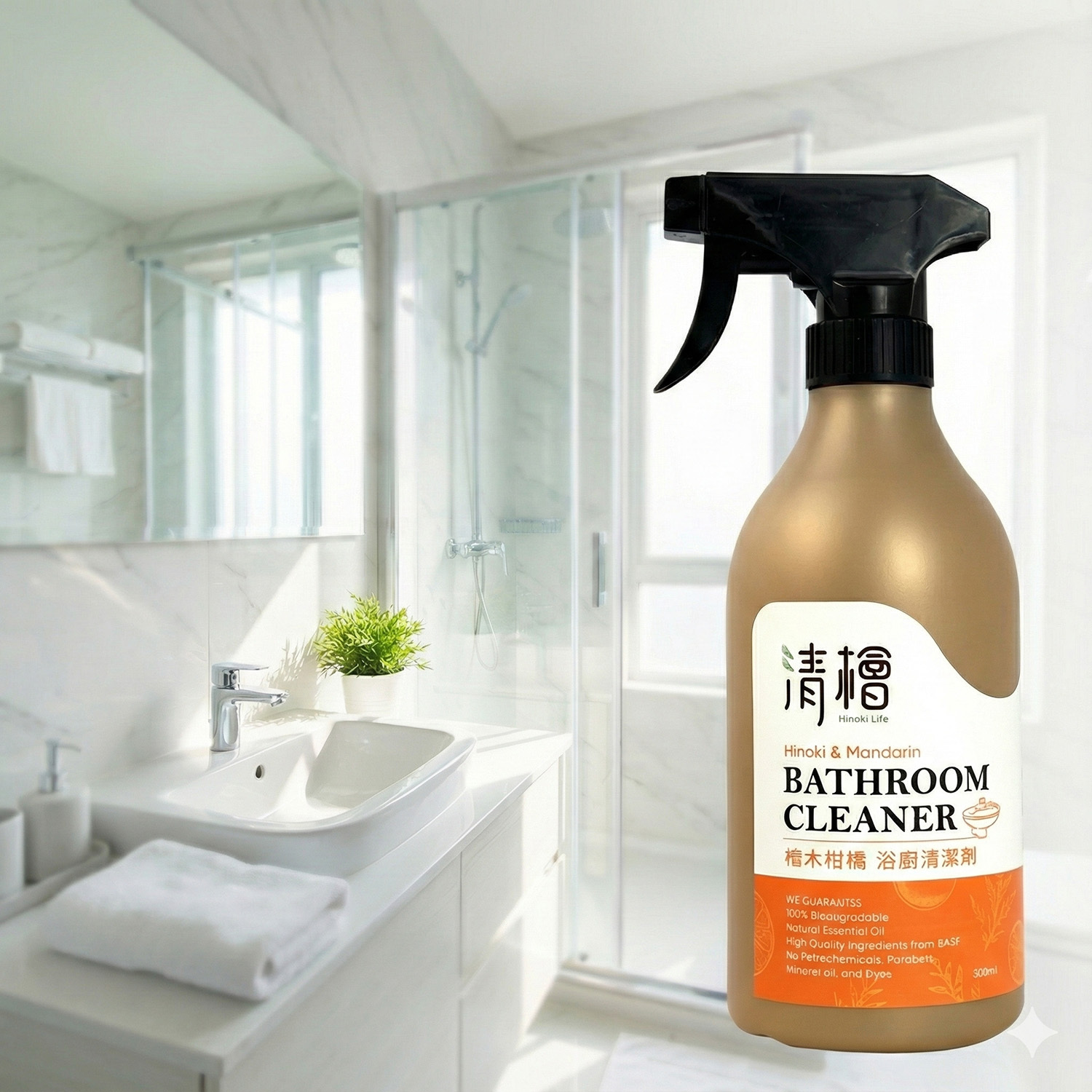 清檜 檜木柑橘浴廁清潔劑 500ml