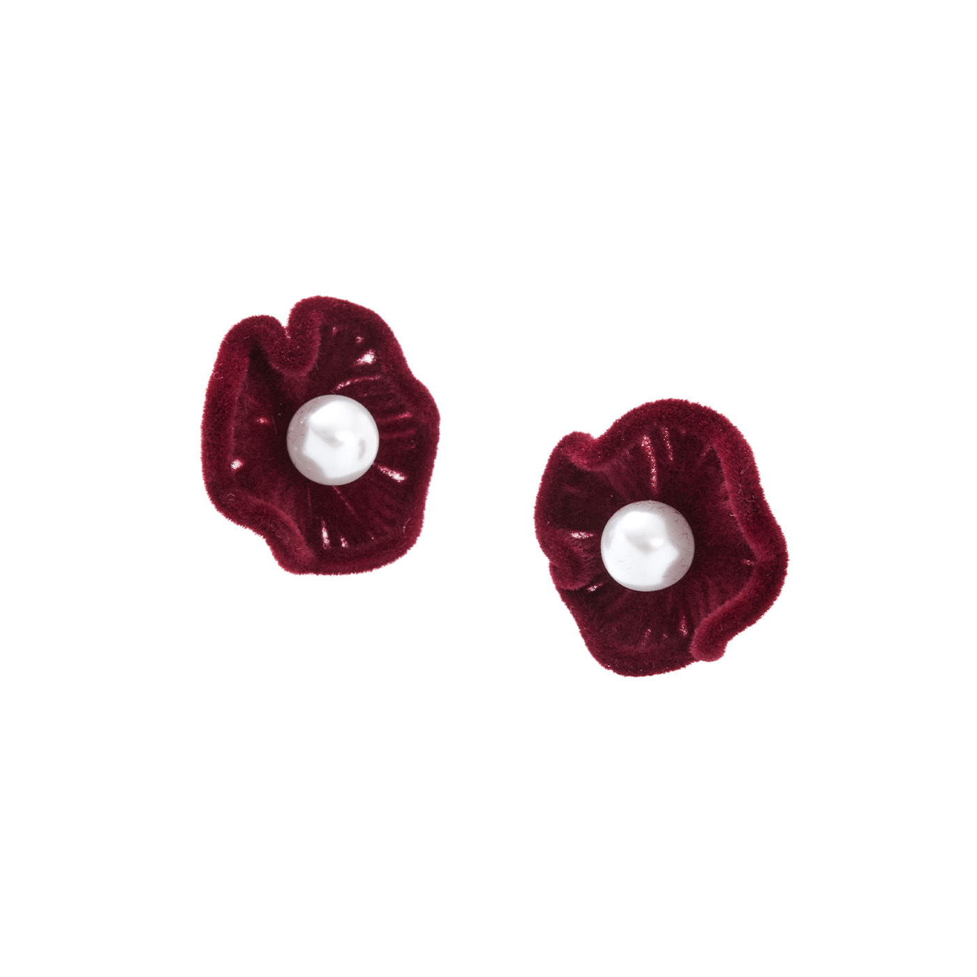 平價飾品,珍珠,花,耳環