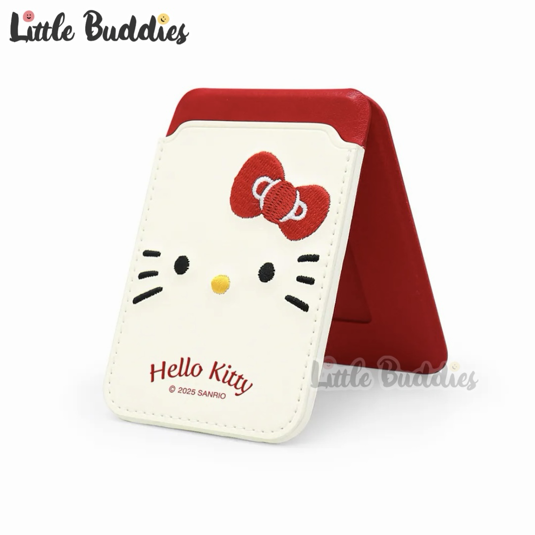 台灣 GARMMA x Sanrio 磁吸皮革支架卡包