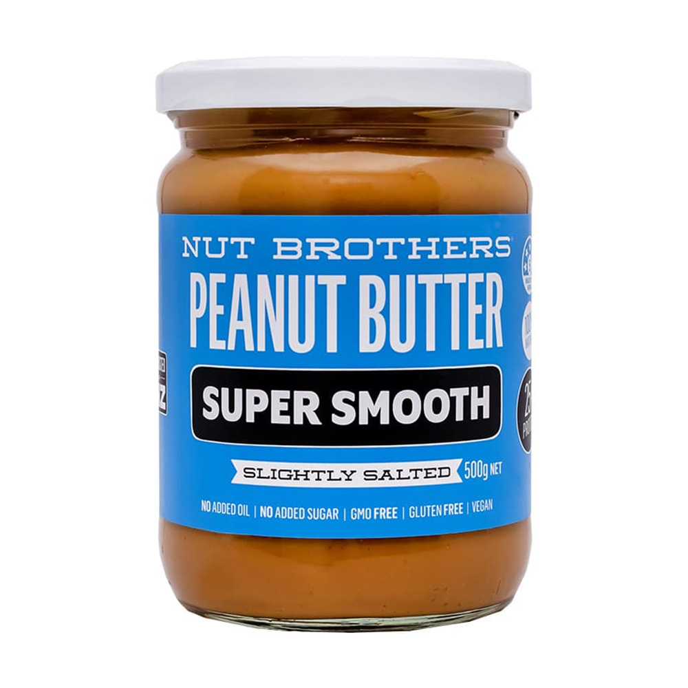新品69折!【Nut Brothers堅果兄弟】超絲滑花生醬-海鹽(500公克) /高油酸花生/紐西蘭原裝
