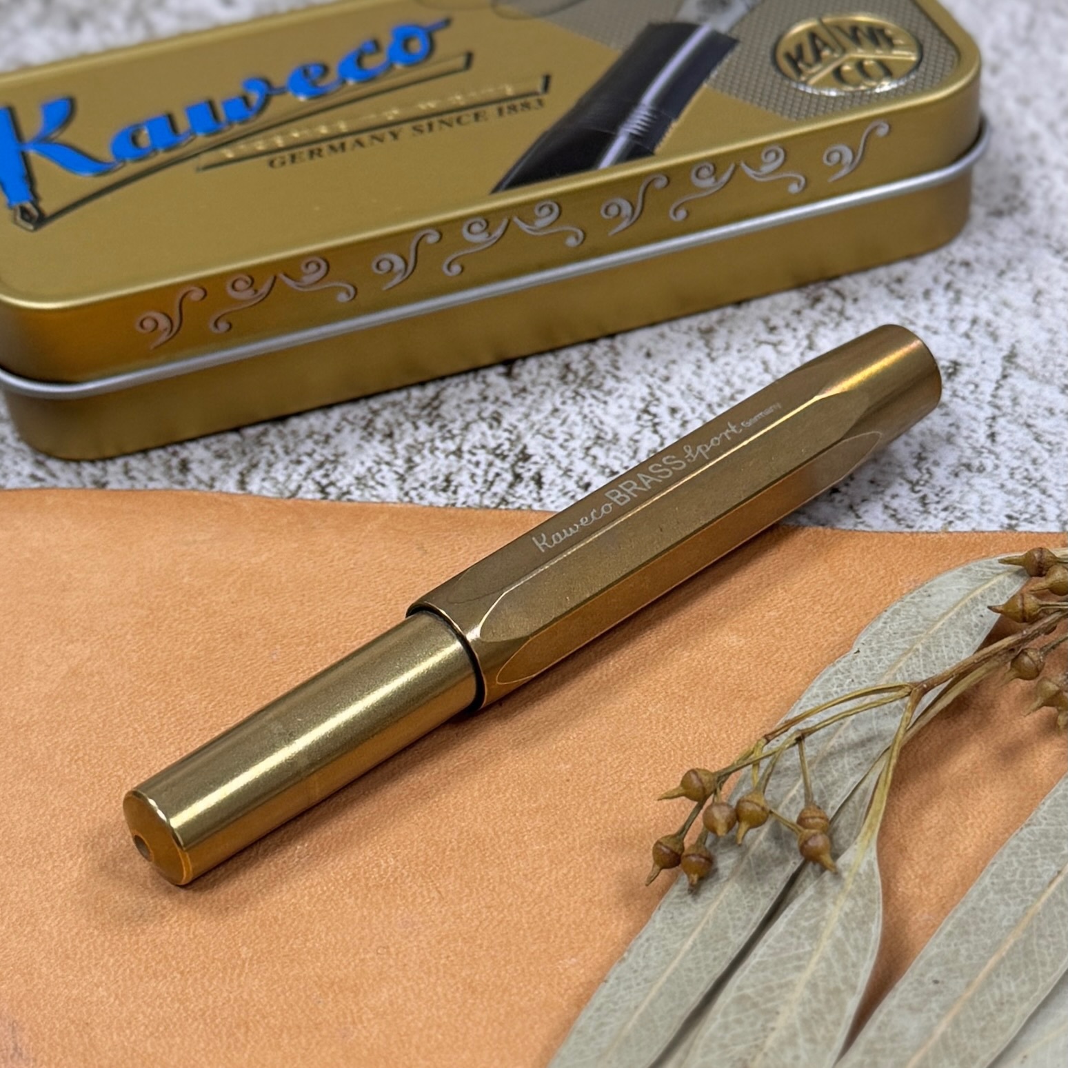 德國 KAWECO ｜ Brass Sport 黃銅鋼筆