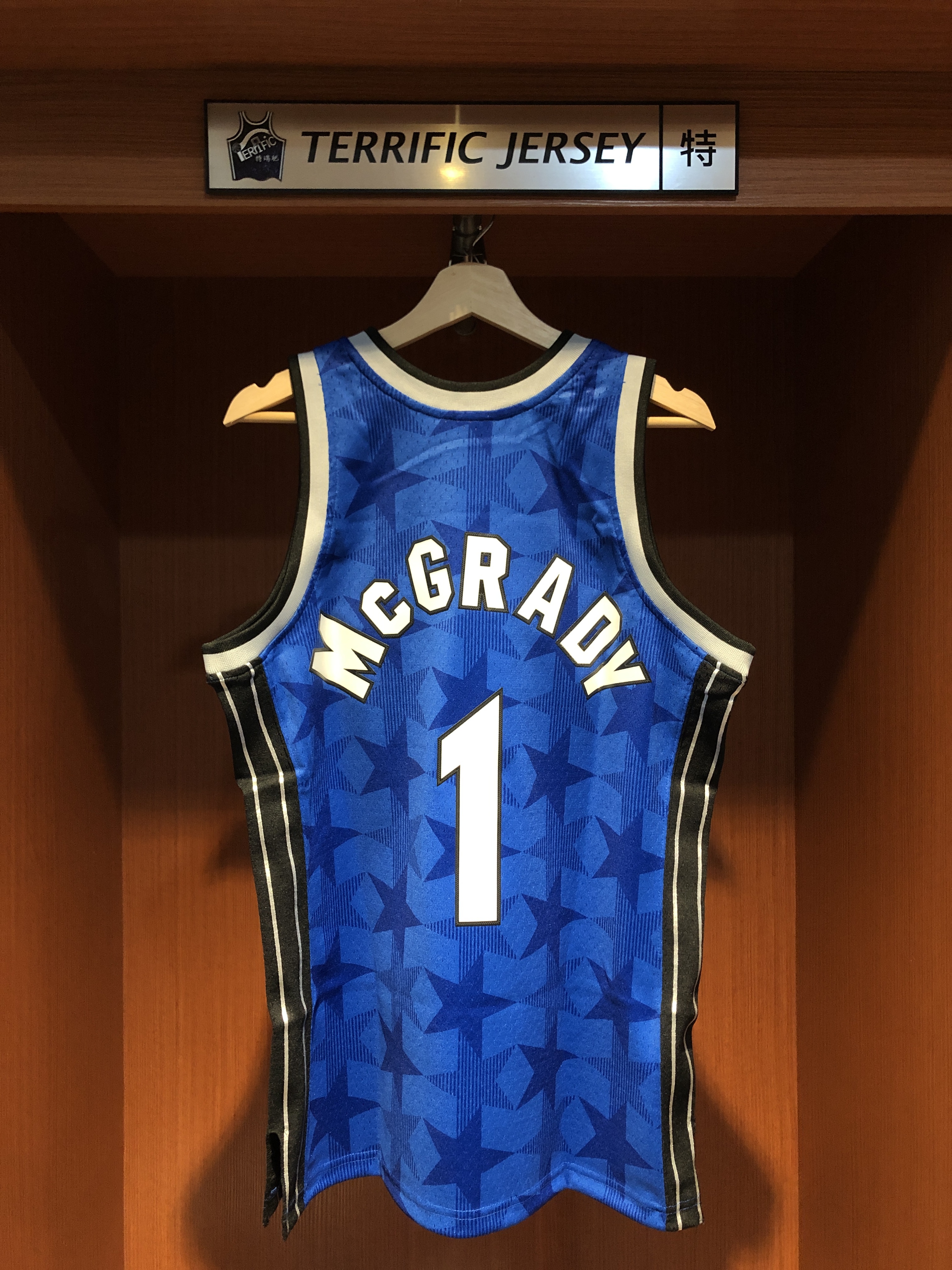 NBA球衣 Tracy Mcgrady 奧蘭多魔術藍暗星 00-01 M&N Swingman G2 球迷版 熱轉印 全新