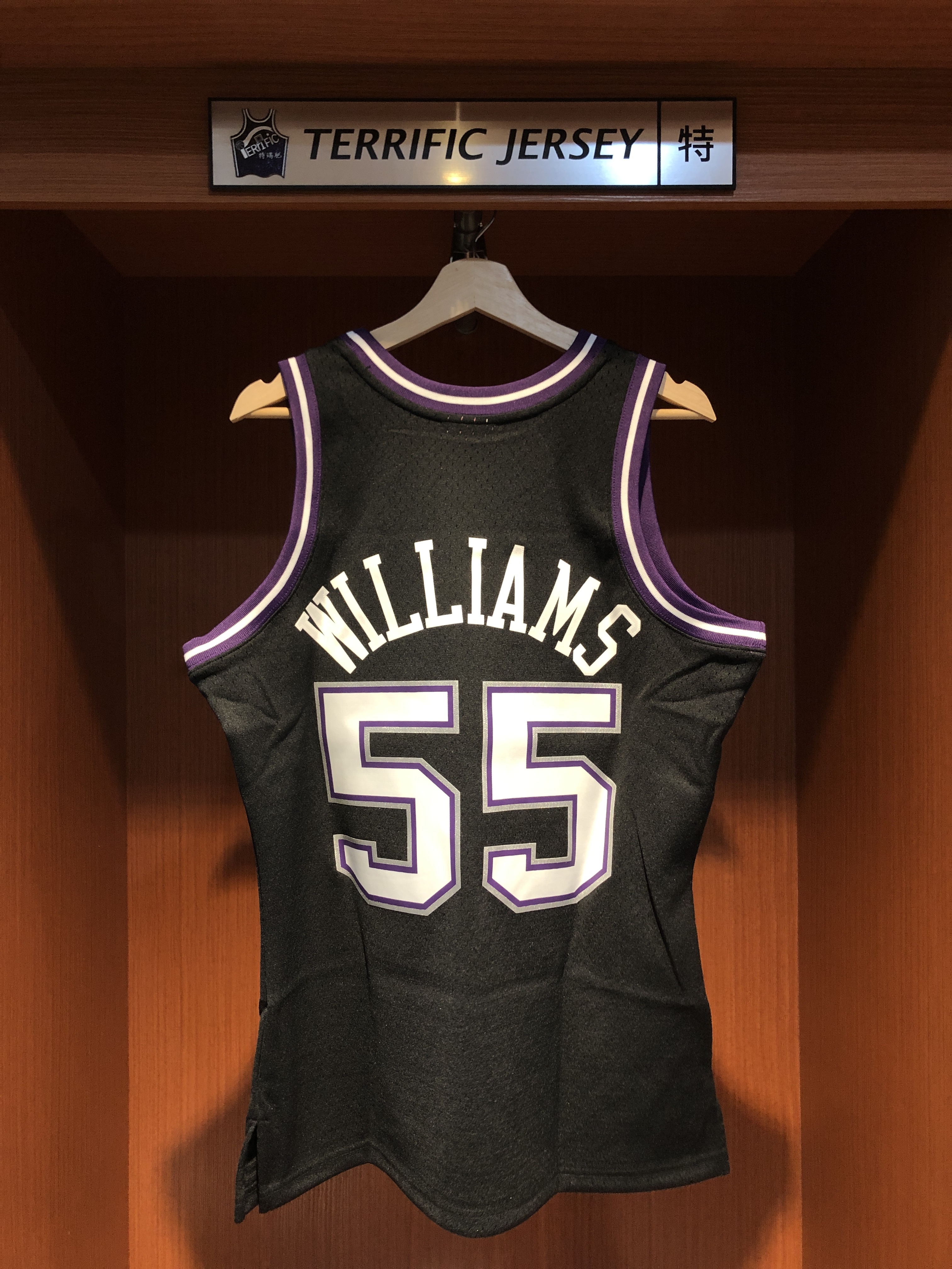 NBA球衣 Jason Williams 沙加緬度國王黑 00-01 M&N Swingman G2 球迷版 熱轉印 全新