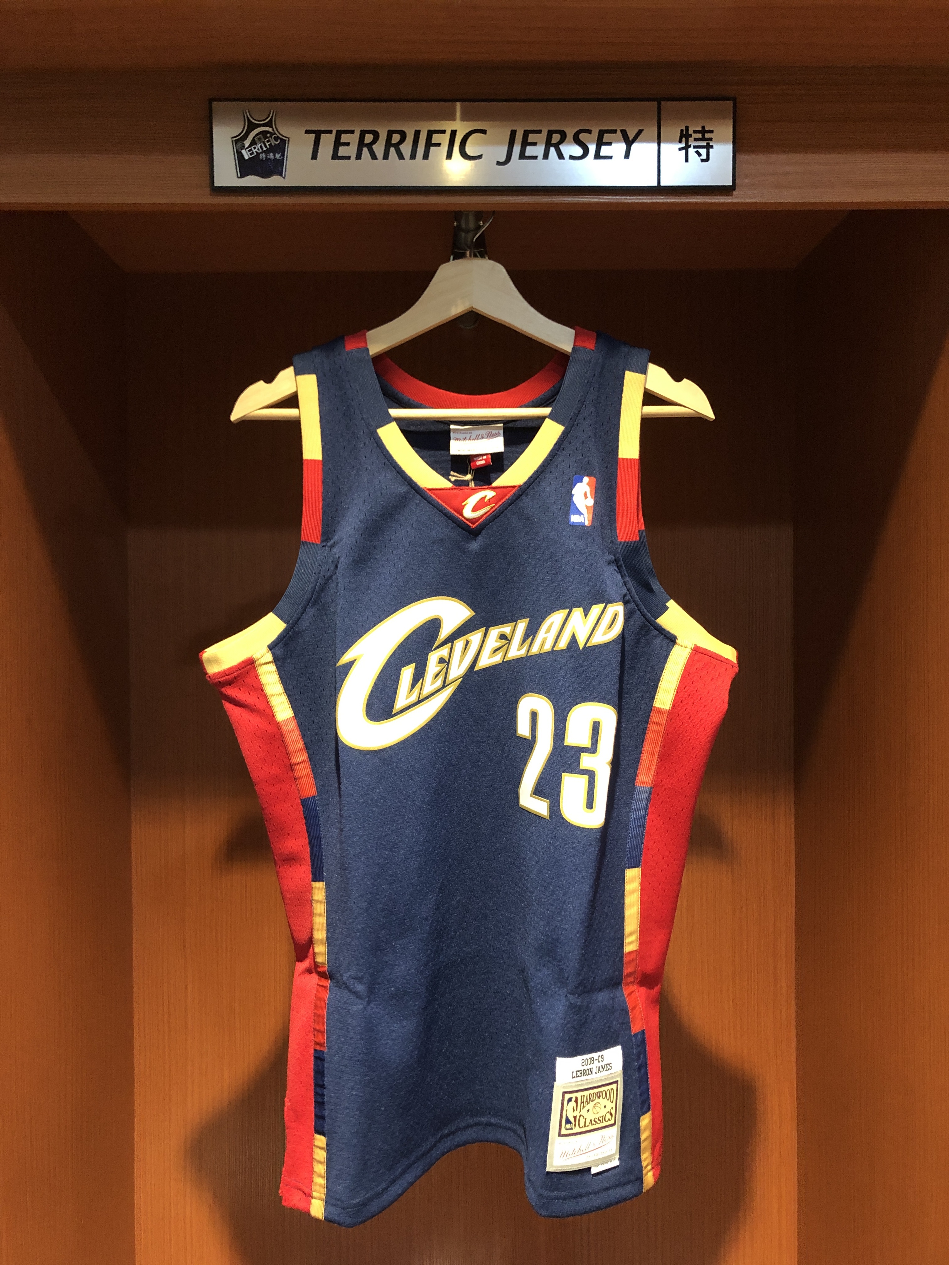 NBA球衣 Lebron James 克里夫蘭騎士 海軍藍 新人年 08-09 M&N Swingman G2 球迷版 熱轉印 全新