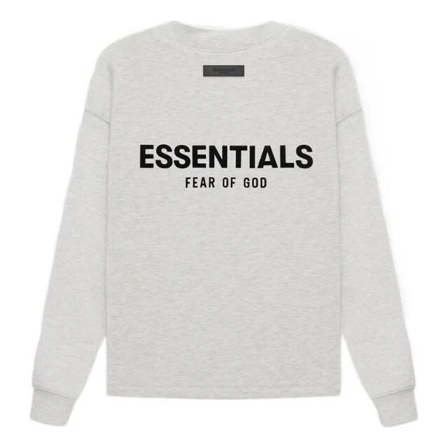 Fear of God Essentials Relaxed Crewneck  Light Oatmeal 不收邊