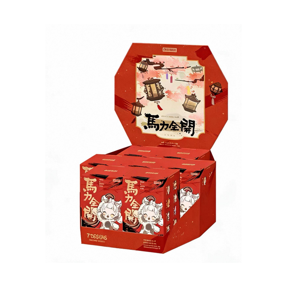 POP MART THE MONSTERS 賀年推出 馬力全開系列 搪膠毛絨掛件盲盒